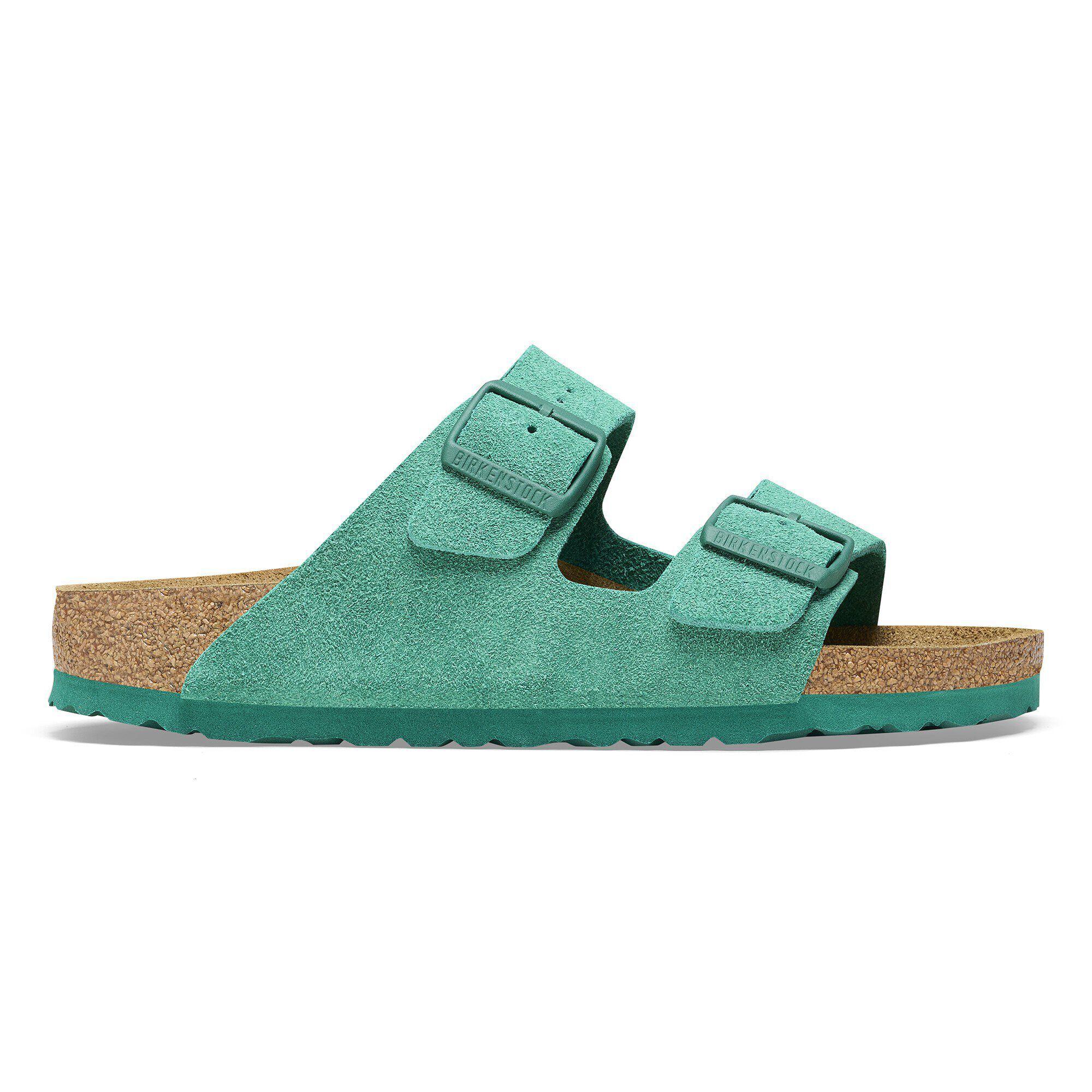 Arizona Suede Leather Digital Green Product Image