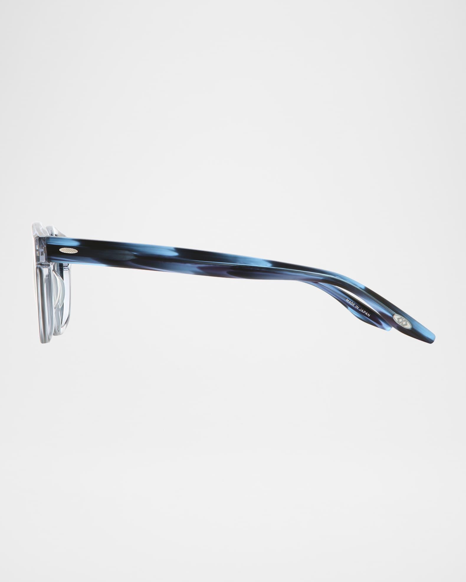 Mens Oxford Acetate Round Sunglasses Product Image