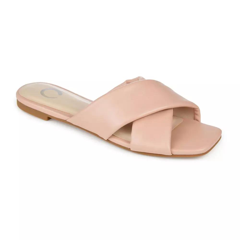 Journee Carlotta Women's Slide Sandals,  Product Image