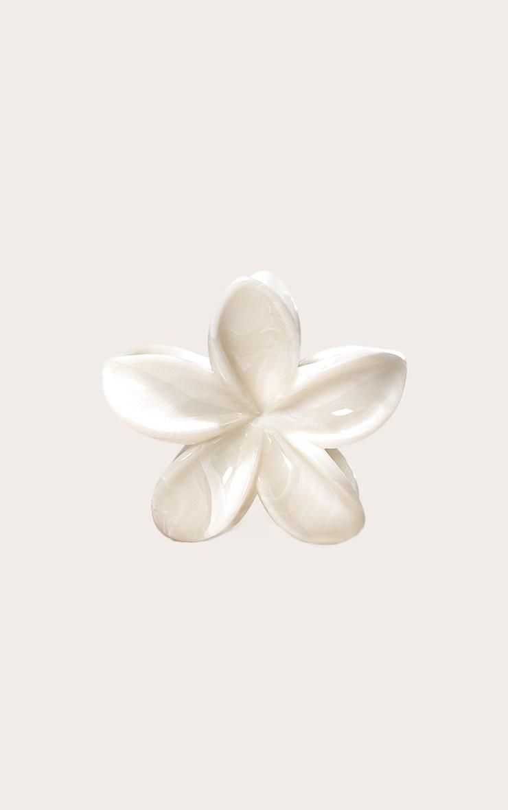 Cream Lily Flower Hair Clip Product Image