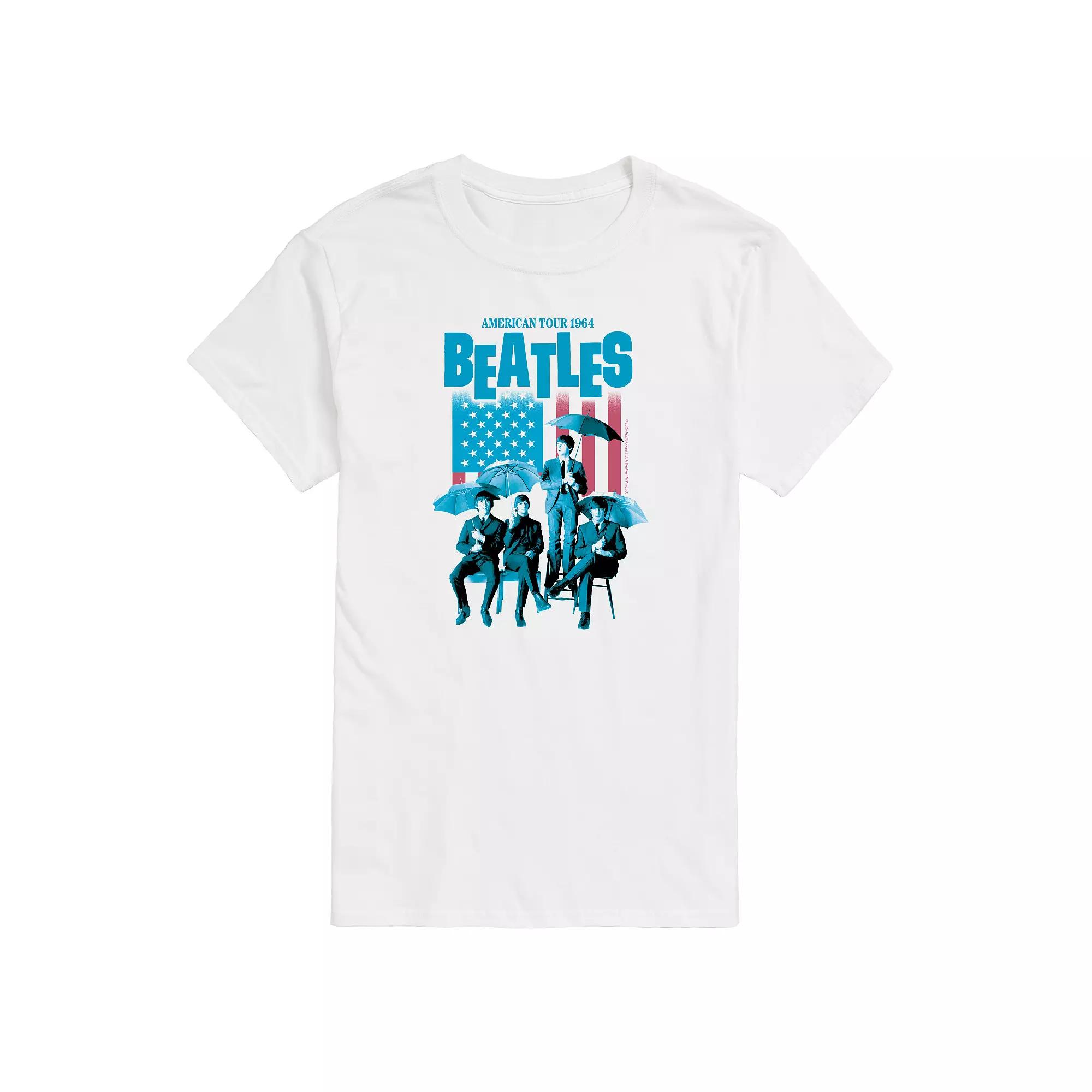 Big & Tall The Beatles American Tour 1964 Graphic Tee, Men's,  Product Image