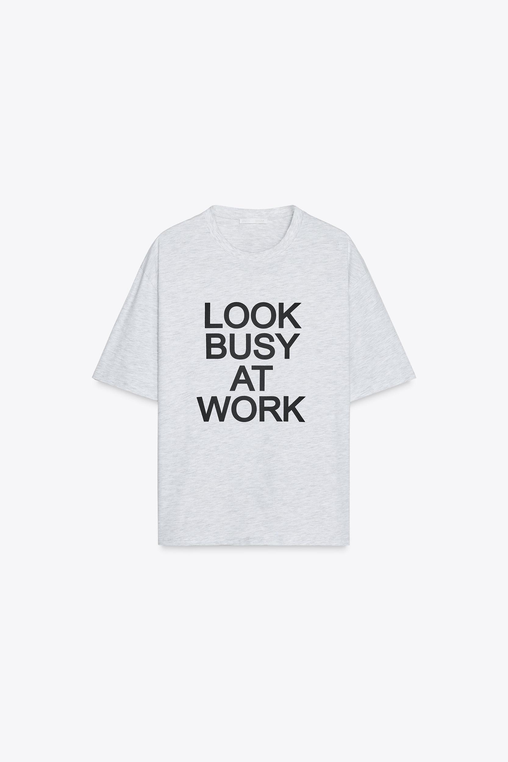 OVERSIZE TEXT T-SHIRT Product Image