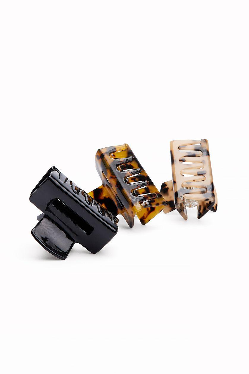 3-Pack Mini Squared Hairclips Product Image