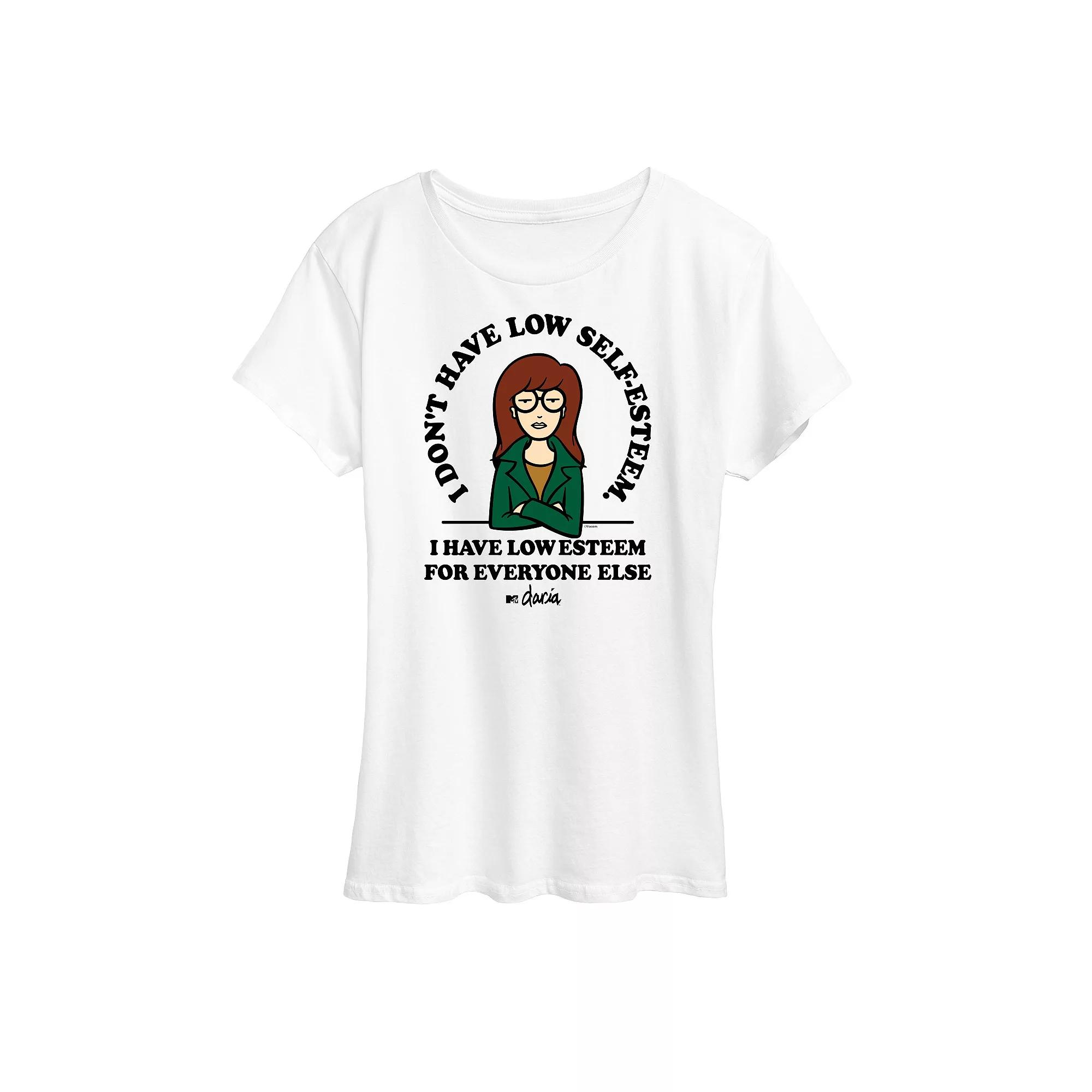 Women's Daria Low Self Esteem Graphic Tee, Girl's,  Product Image