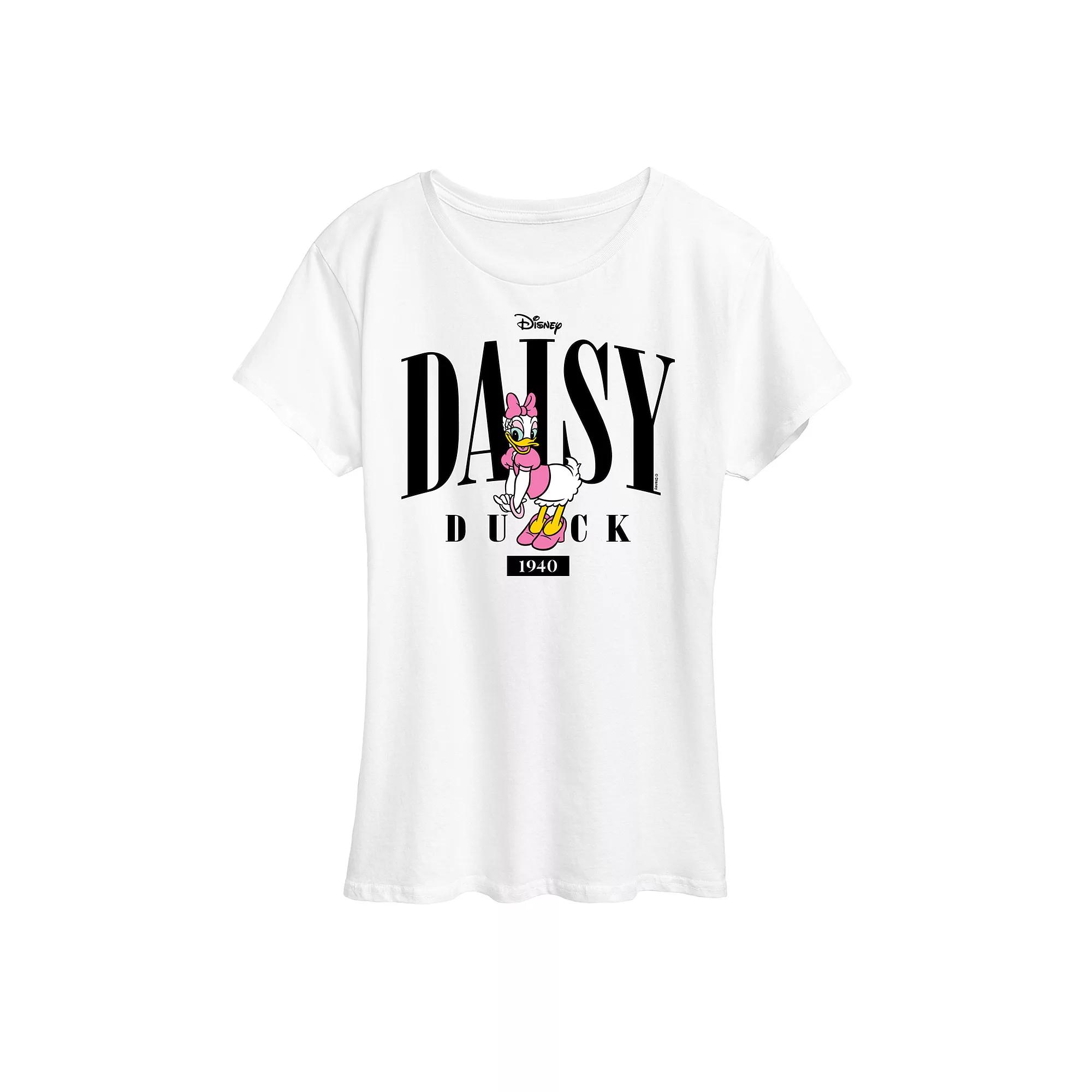 Disney's Daisy Duck Women's Collegiate Graphic Tee,  Product Image