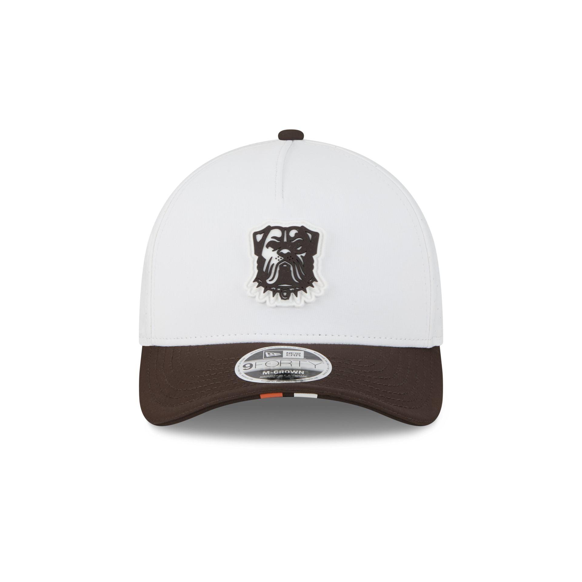 Cleveland Browns 2025 Training 9FORTY M-Crown A-Frame Snapback Hat Male Product Image