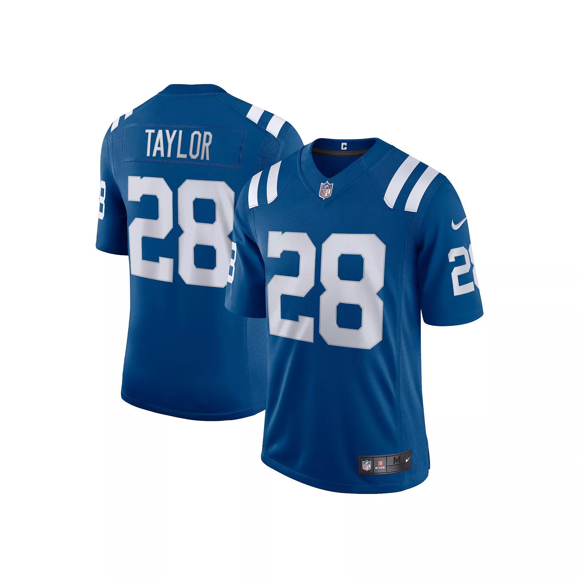 Men's Nike Jonathan Taylor Royal Indianapolis Colts Vapor Limited Jersey, Size: Small, Blue Product Image