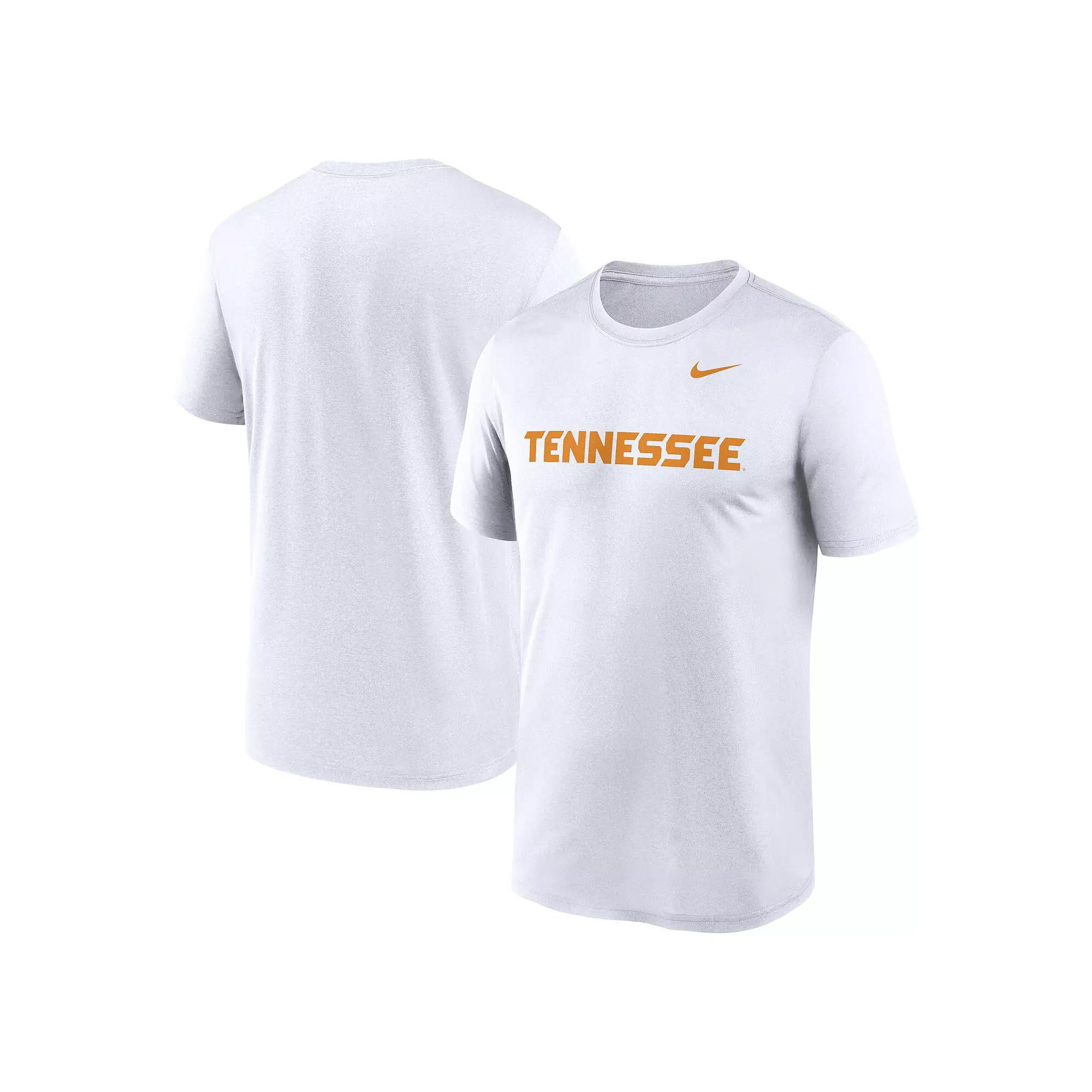 Men's Nike White Tennessee Volunteers Primetime Legend Wordmark T-Shirt,  Product Image