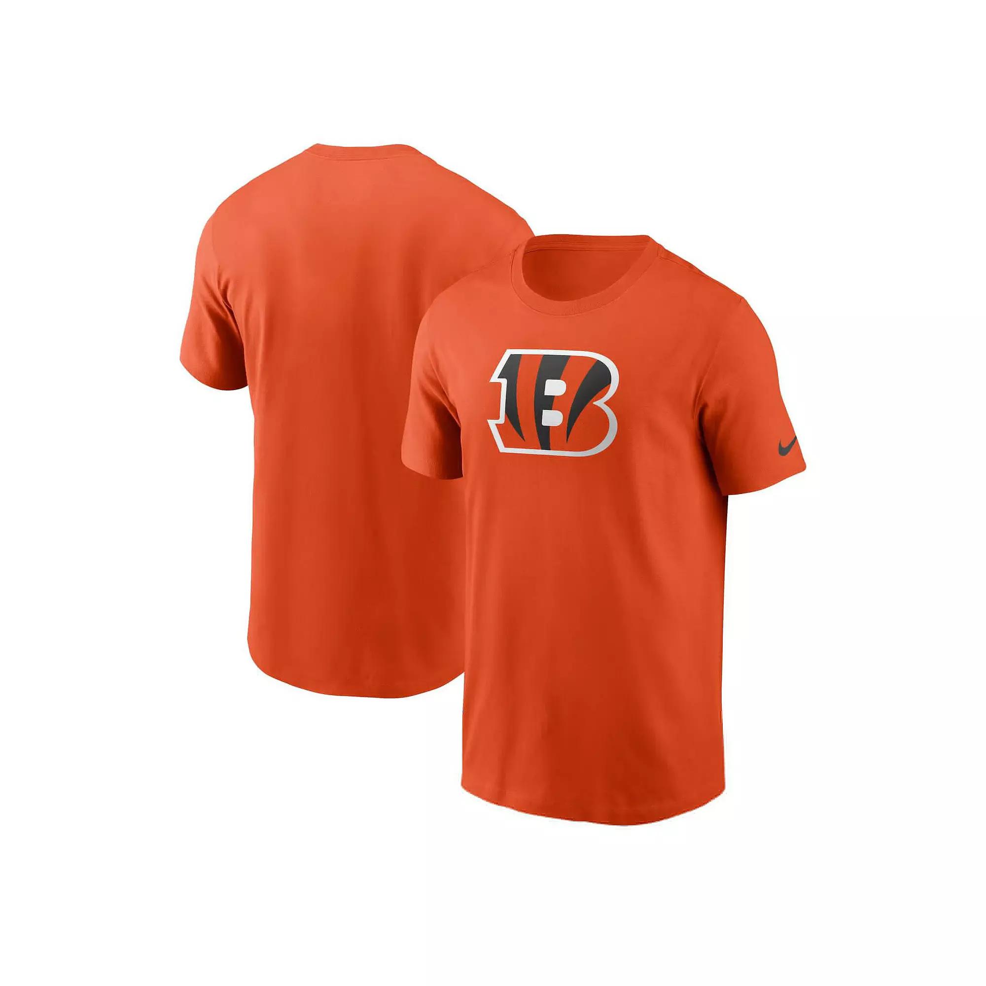 Men's Nike Orange Cincinnati Bengals Primary Logo T-Shirt,  Product Image
