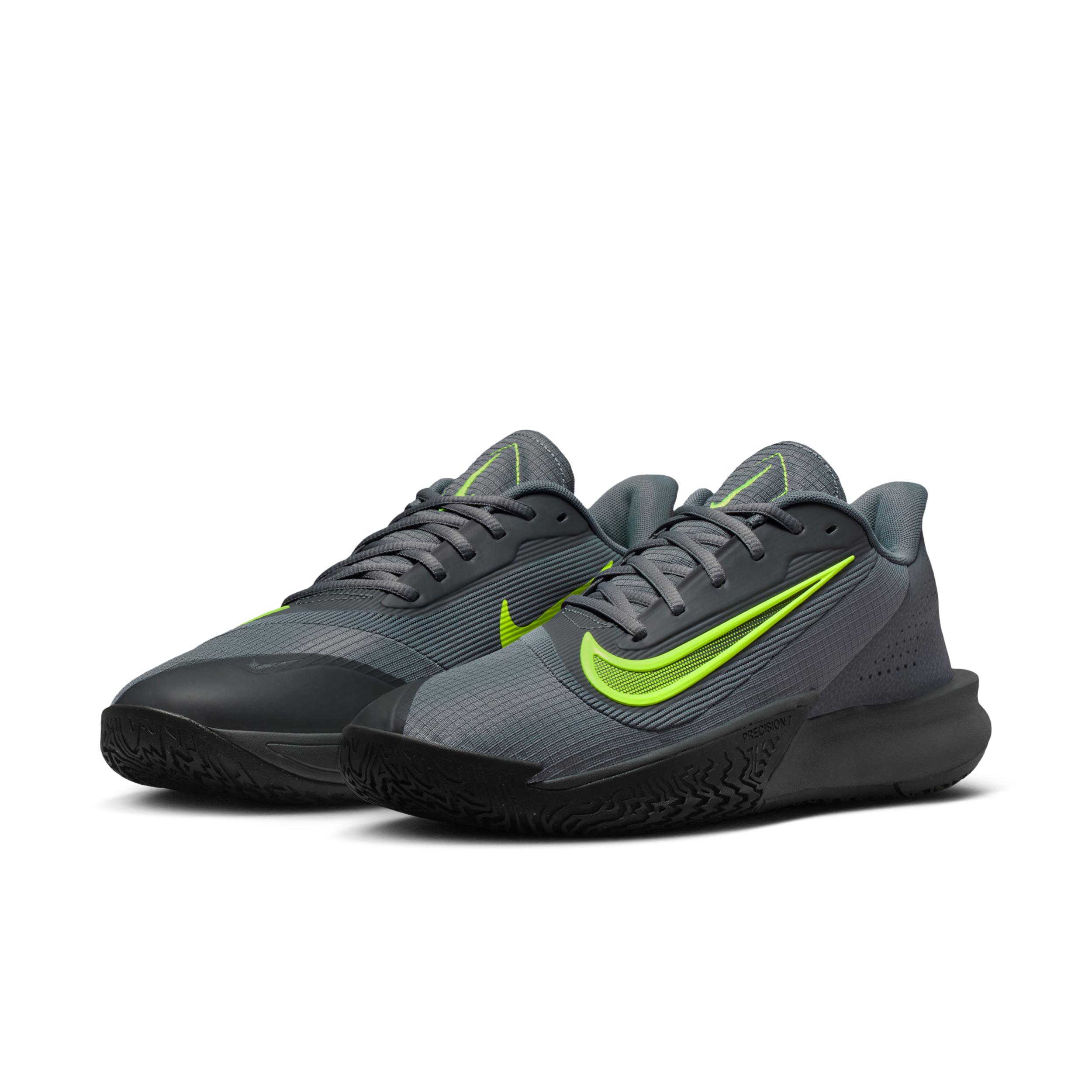 Nike Mens Precision 7 Basketball Shoes | HJ9153-004 Product Image