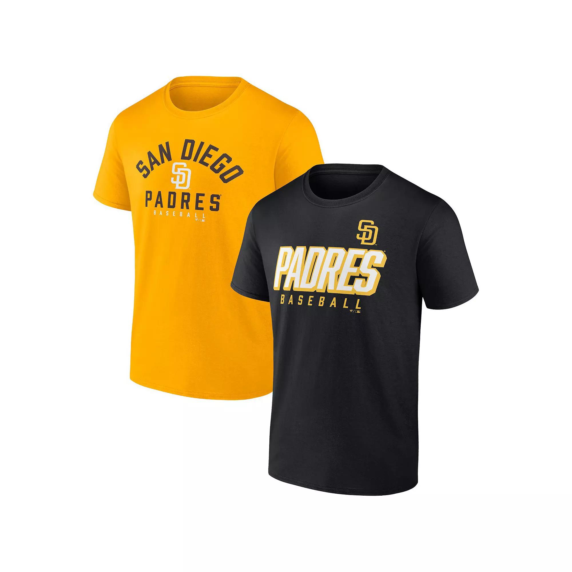 Men's Fanatics Branded Black/Gray Chicago White Sox Player Pack T-Shirt Combo Set,  Product Image