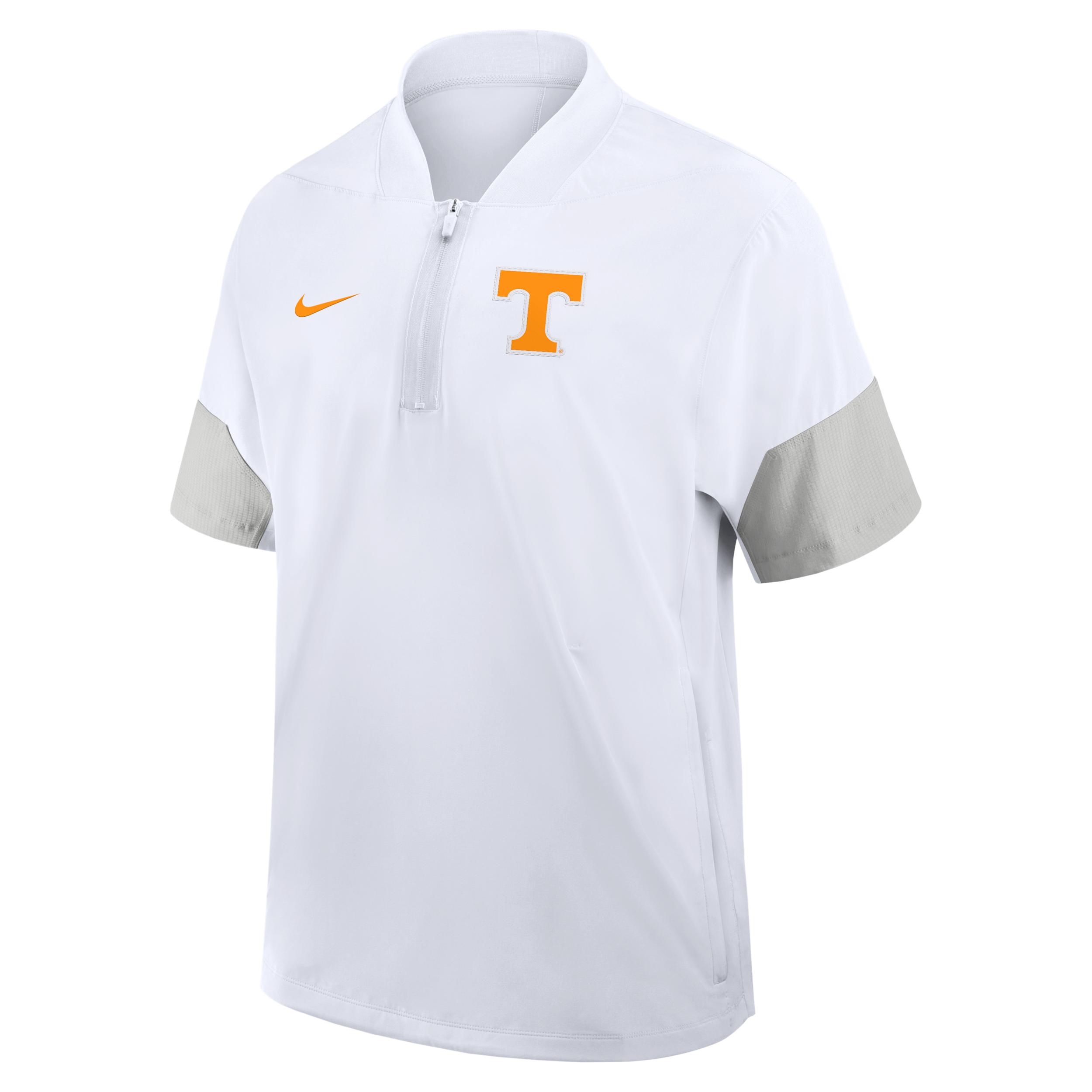Tennessee Sideline Coach Nike Men's College 1/2-Zip Short-Sleeve Jacket Product Image
