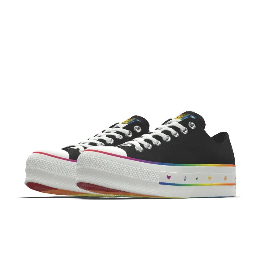 Custom Chuck Taylor All Star Lift Platform Pride By You Product Image