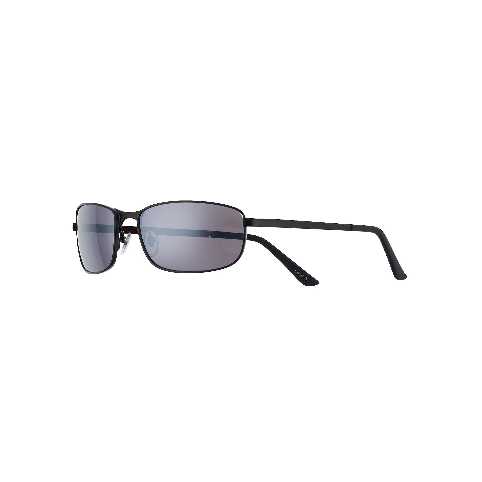 Men's Dockers® Matte Black Single Bridge Sunglasses Product Image