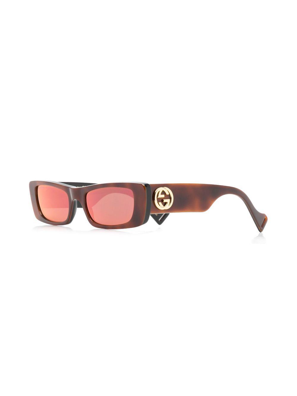 rectangular-frame sunglasses Product Image