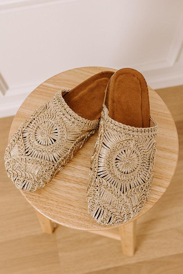 The Lilah Metallic Clogs Product Image