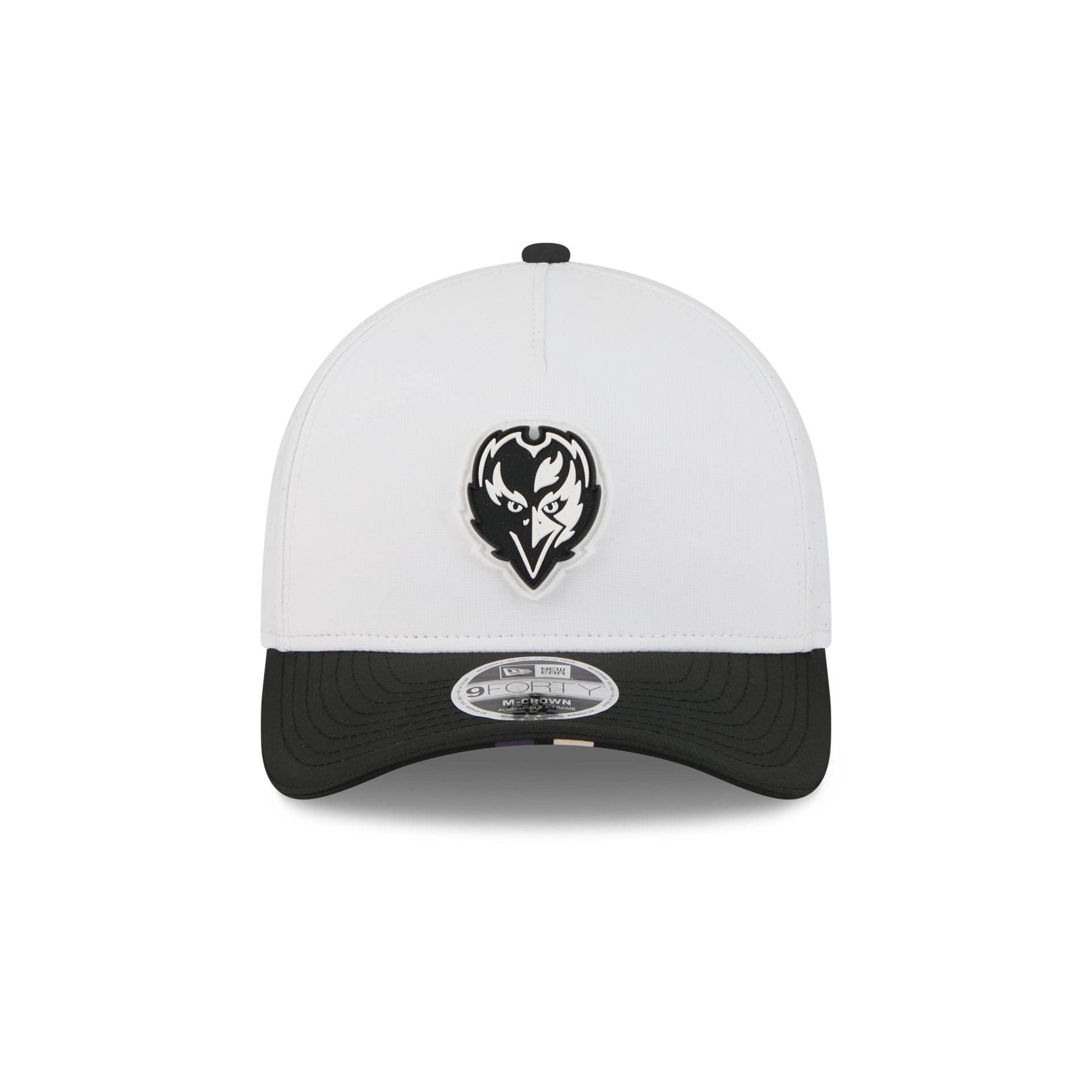 Baltimore Ravens 2025 Training 9FORTY M-Crown A-Frame Snapback Hat Male Product Image