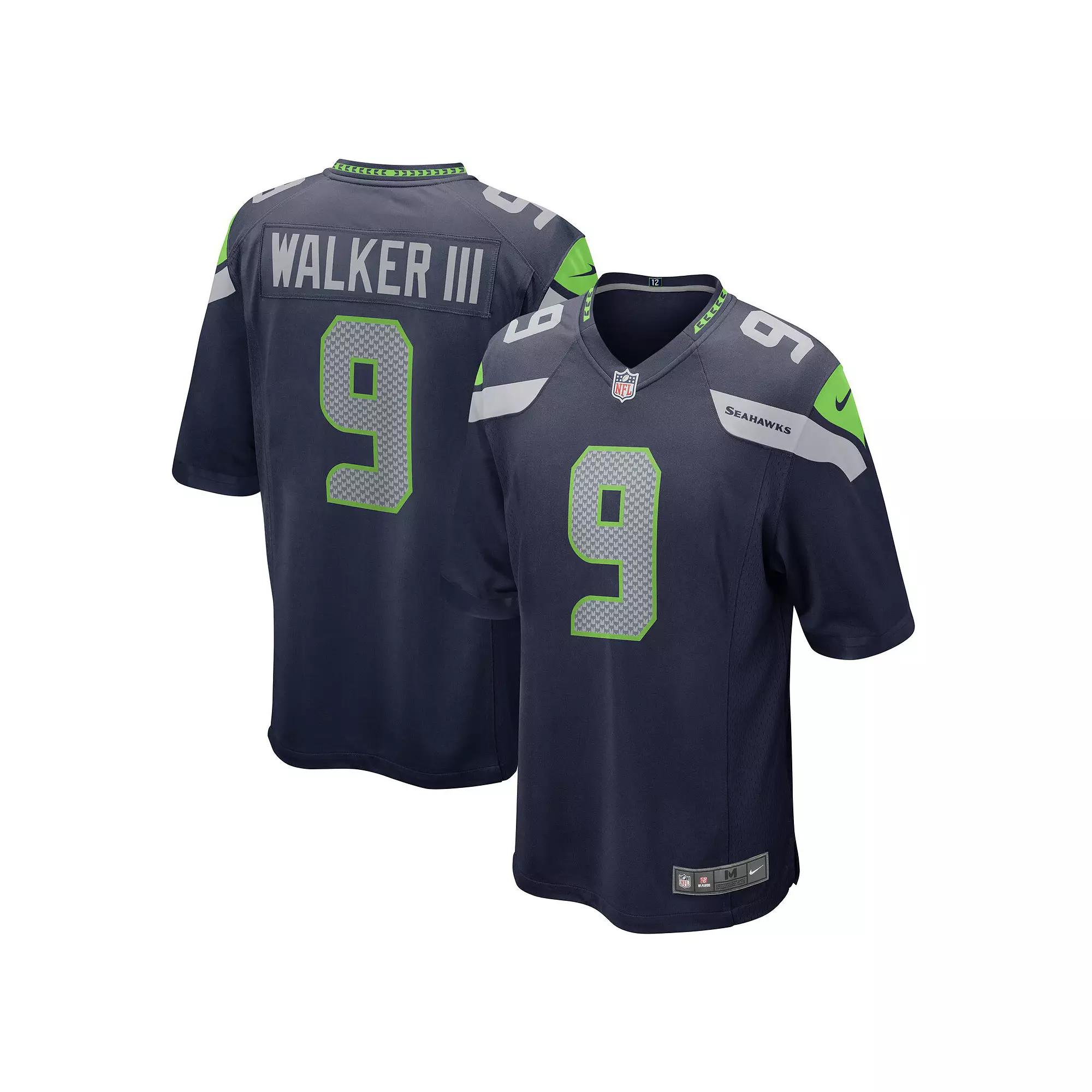 Men's Nike 12s College Navy Seattle Seahawks Game Team Jersey,  Product Image