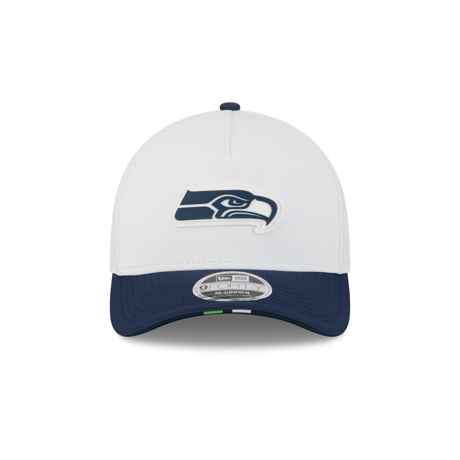 Seattle Seahawks 2025 Training 9FORTY M-Crown A-Frame Snapback Hat Male Product Image