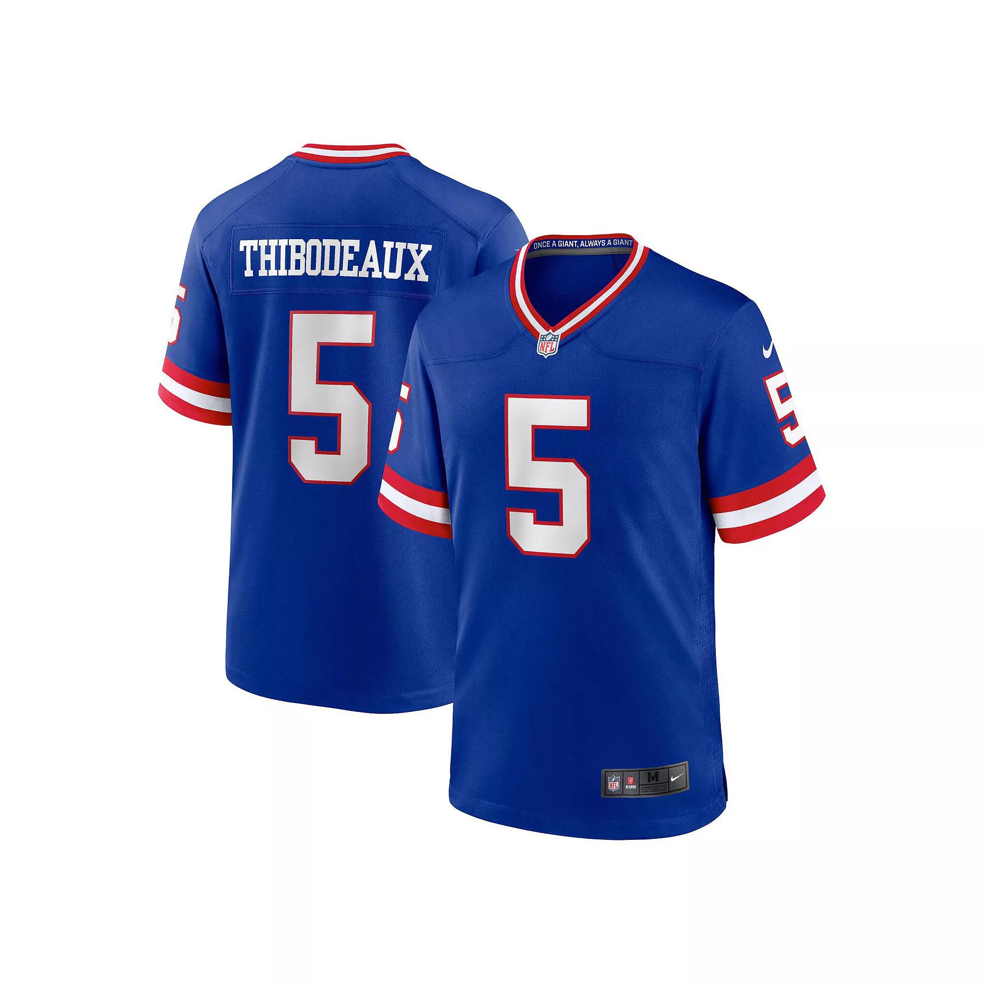 Men's Nike Kayvon Thibodeaux Royal New York Giants Classic Player Game Jersey, Size: 3XL, Blue Product Image