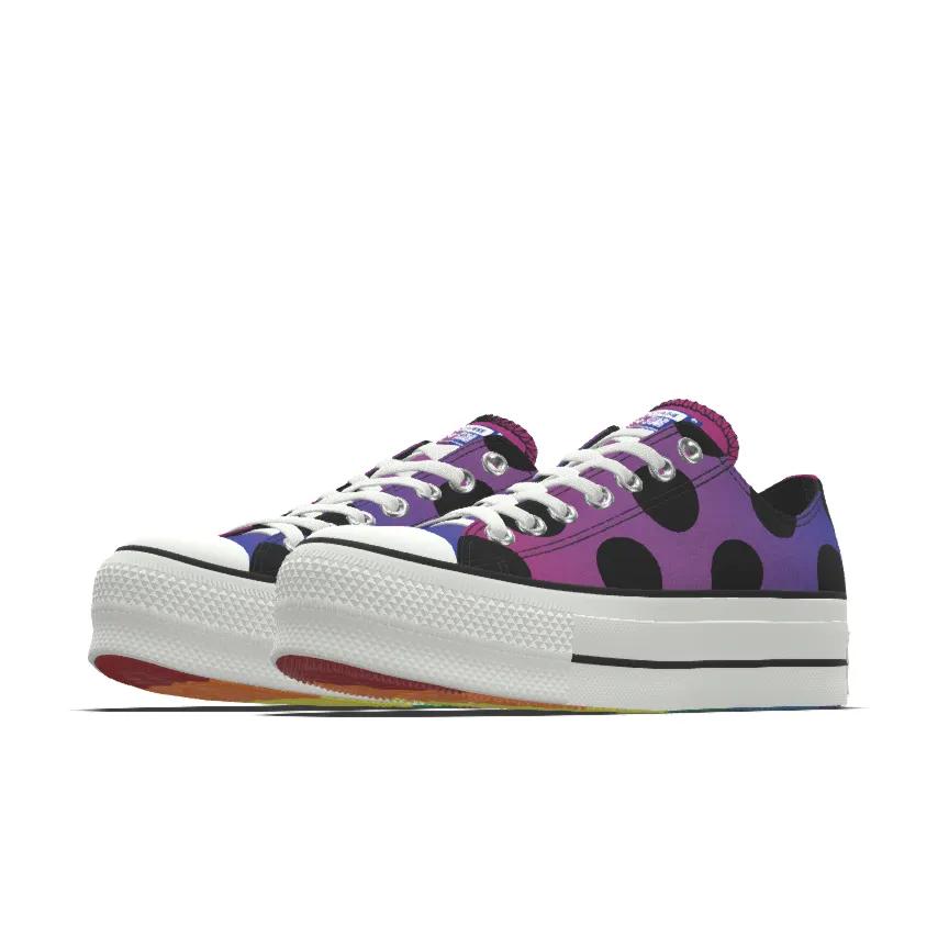 Custom Chuck Taylor All Star Lift Platform Pride By You Product Image