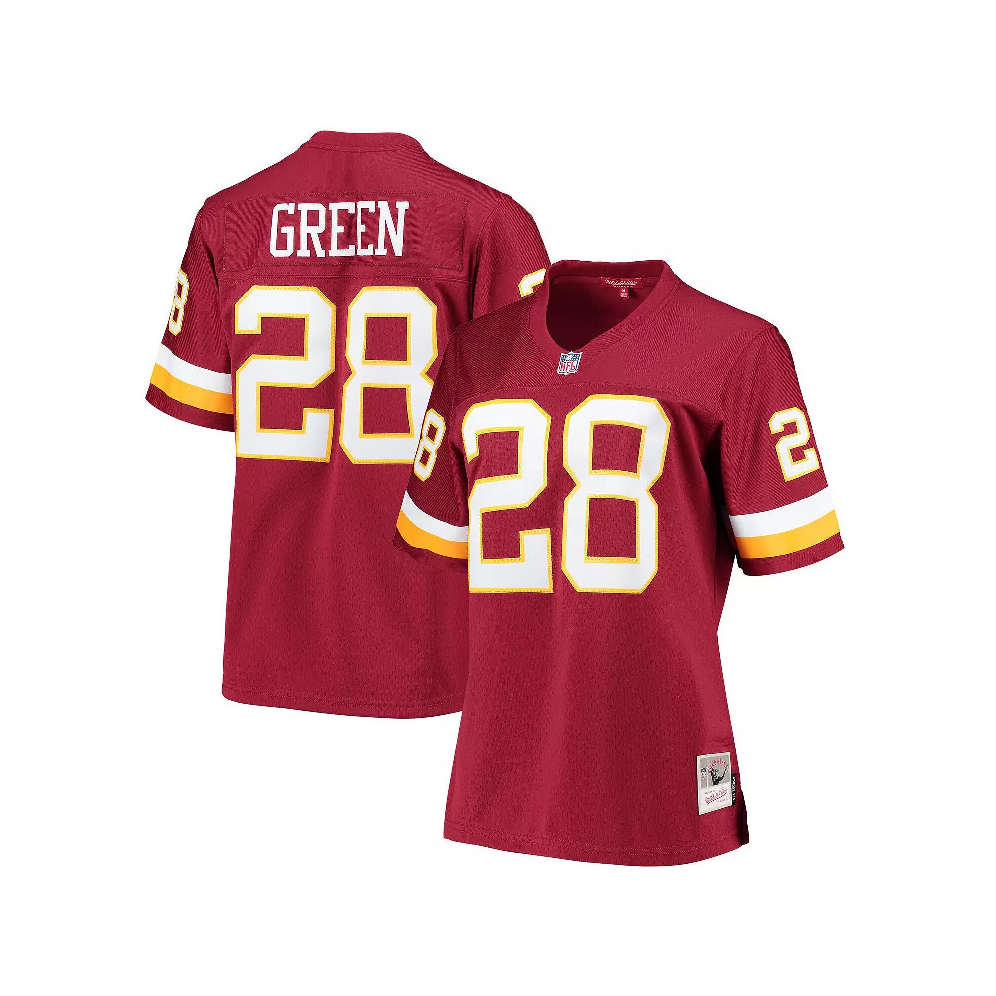 Women's Mitchell & Ness Darrell Green Burgundy Washington Football Team Legacy Replica Player Jersey,  Product Image