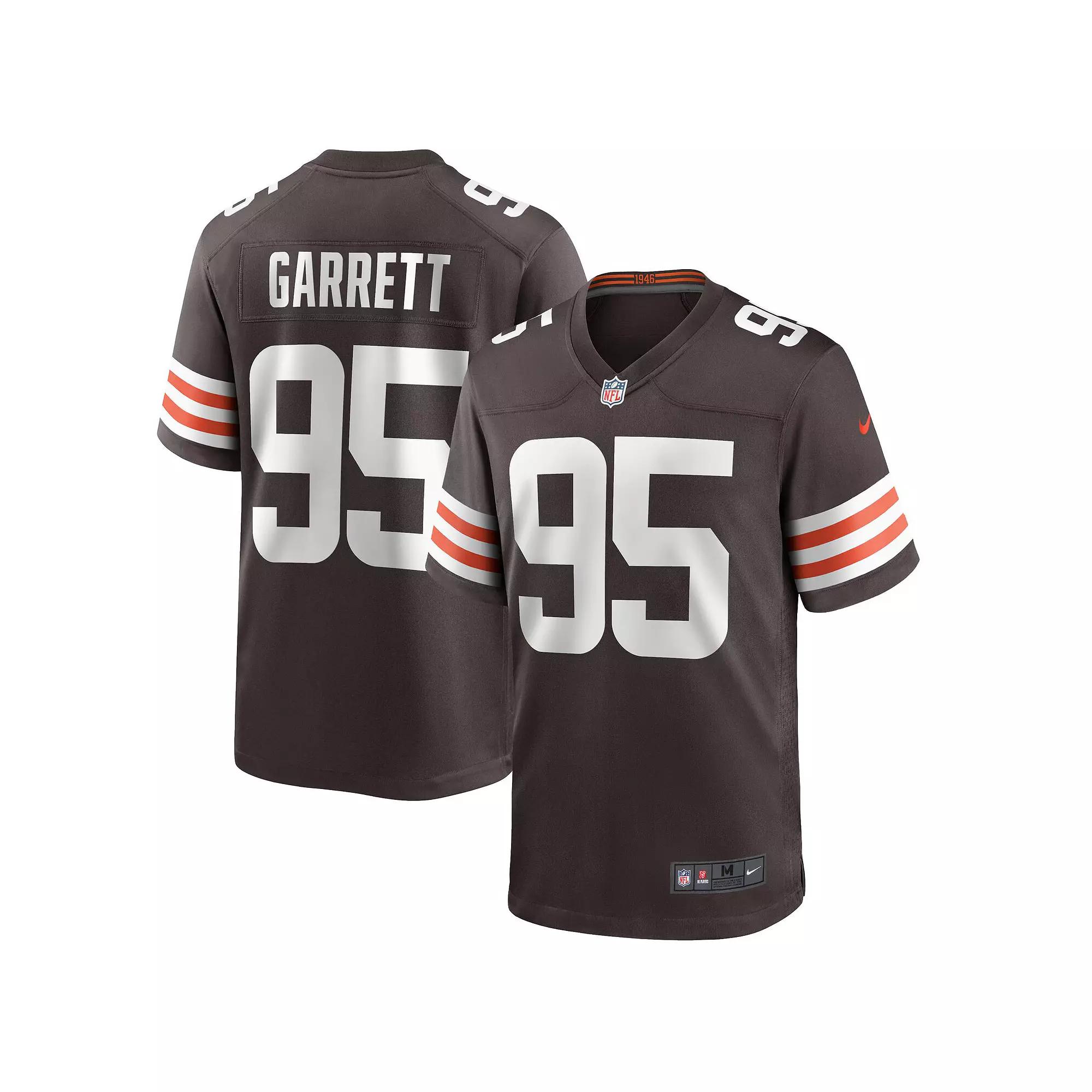 Men's Nike Myles Garrett Brown Cleveland Browns Vapor Limited Jersey,  Product Image