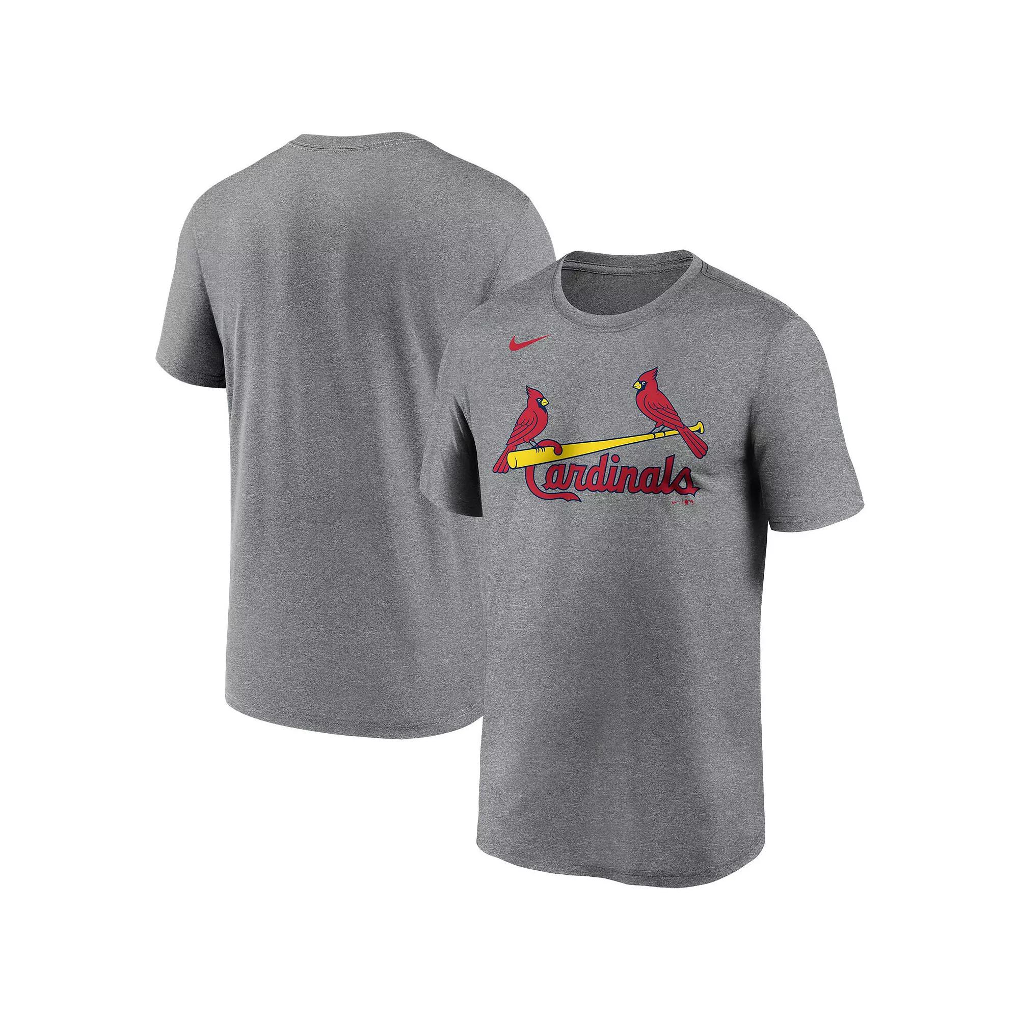 Men's Nike Gray St. Louis Cardinals Wordmark Legend T-Shirt, Size: XL, Grey Product Image