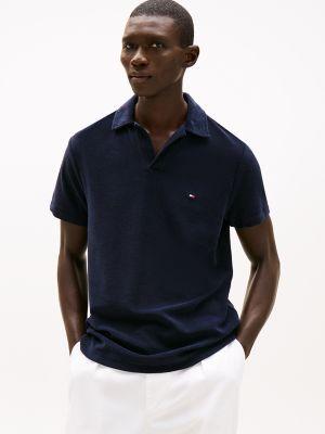 Regular Fit Terry Toweling Polo Product Image