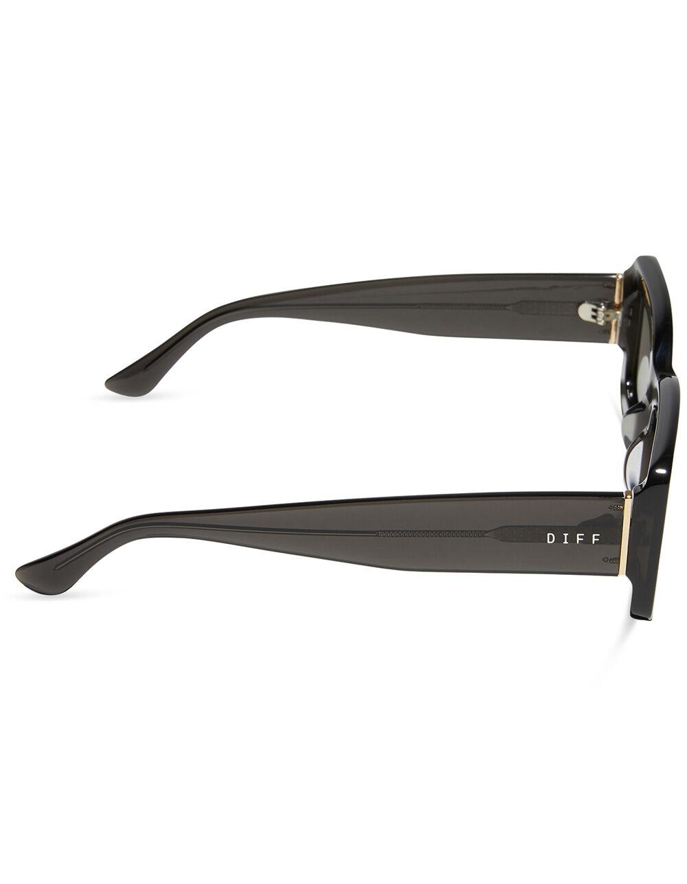 DIFF EYEWEAR Indy Polarized Sunglasses - CRYSTAL SMOKE Product Image
