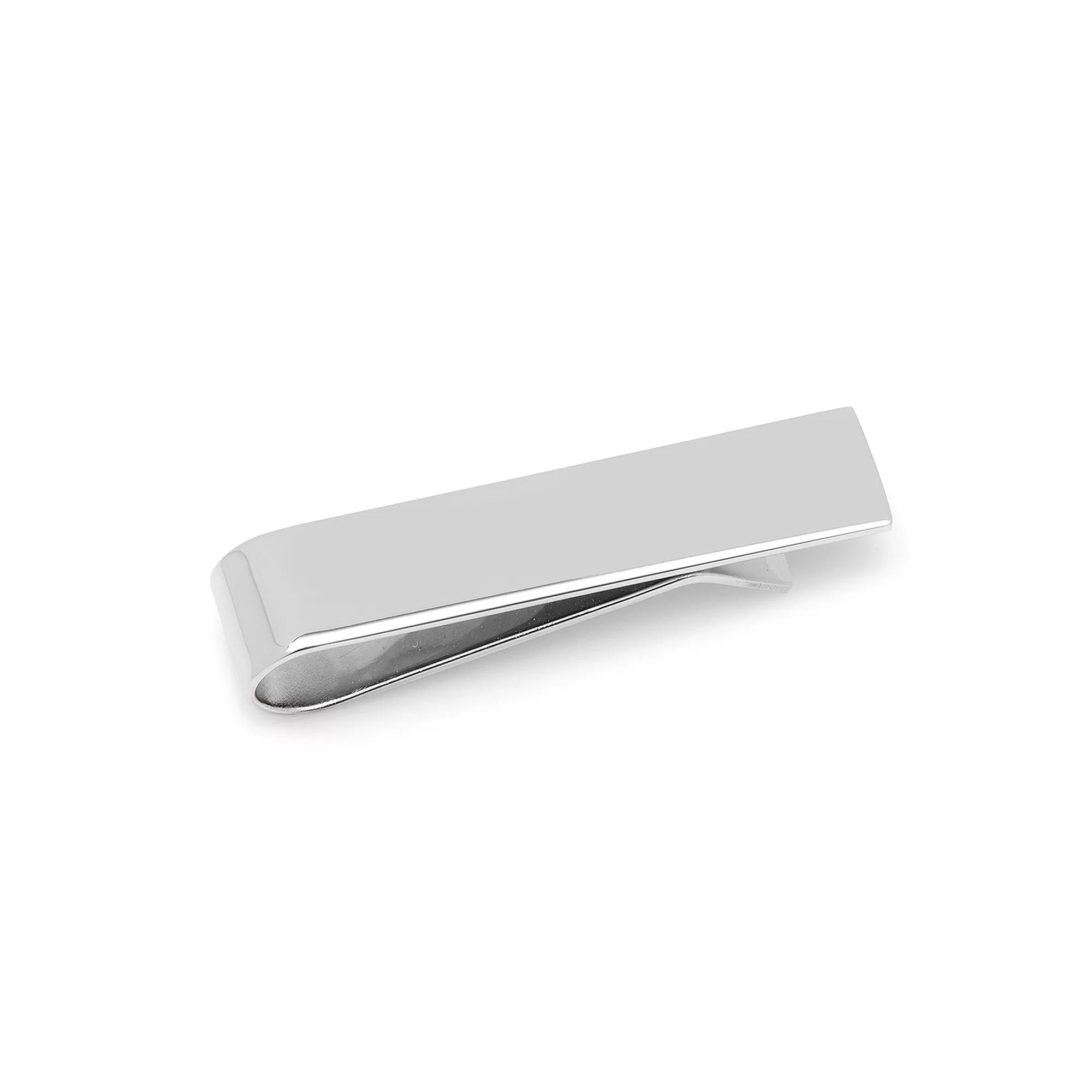 Men's Cuff Links, Inc. Stainless Steel Tie Bar, Silver Product Image
