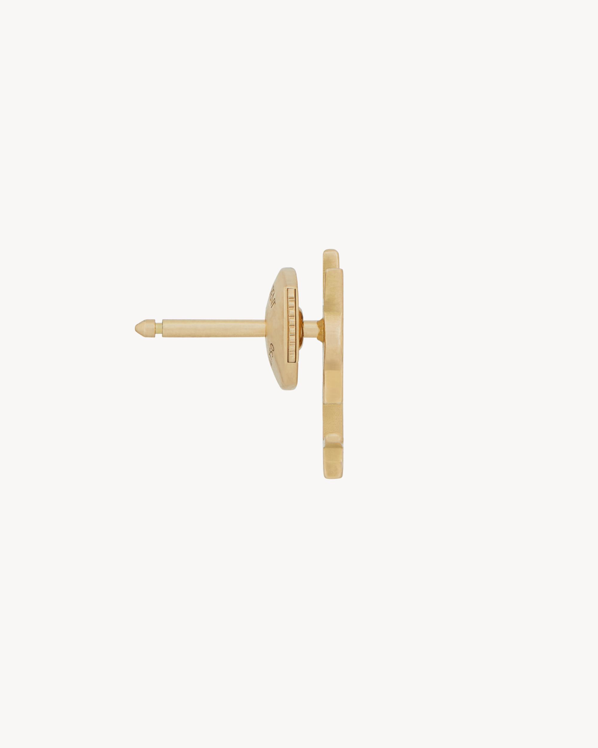 CASSANDRE stud earring in 18K yellow gold Product Image