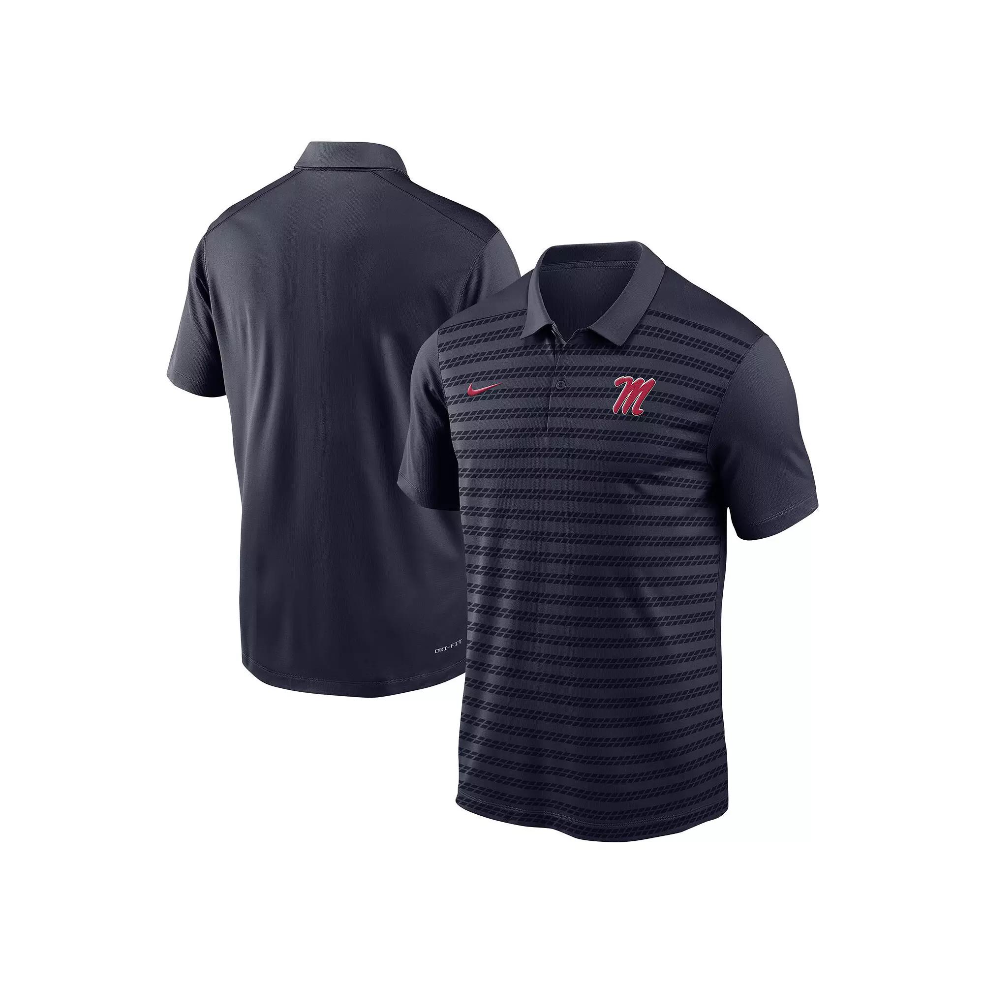 Men's Nike Royal Pitt Panthers 2024 Sideline Victory Coaches Performance Polo,  Product Image