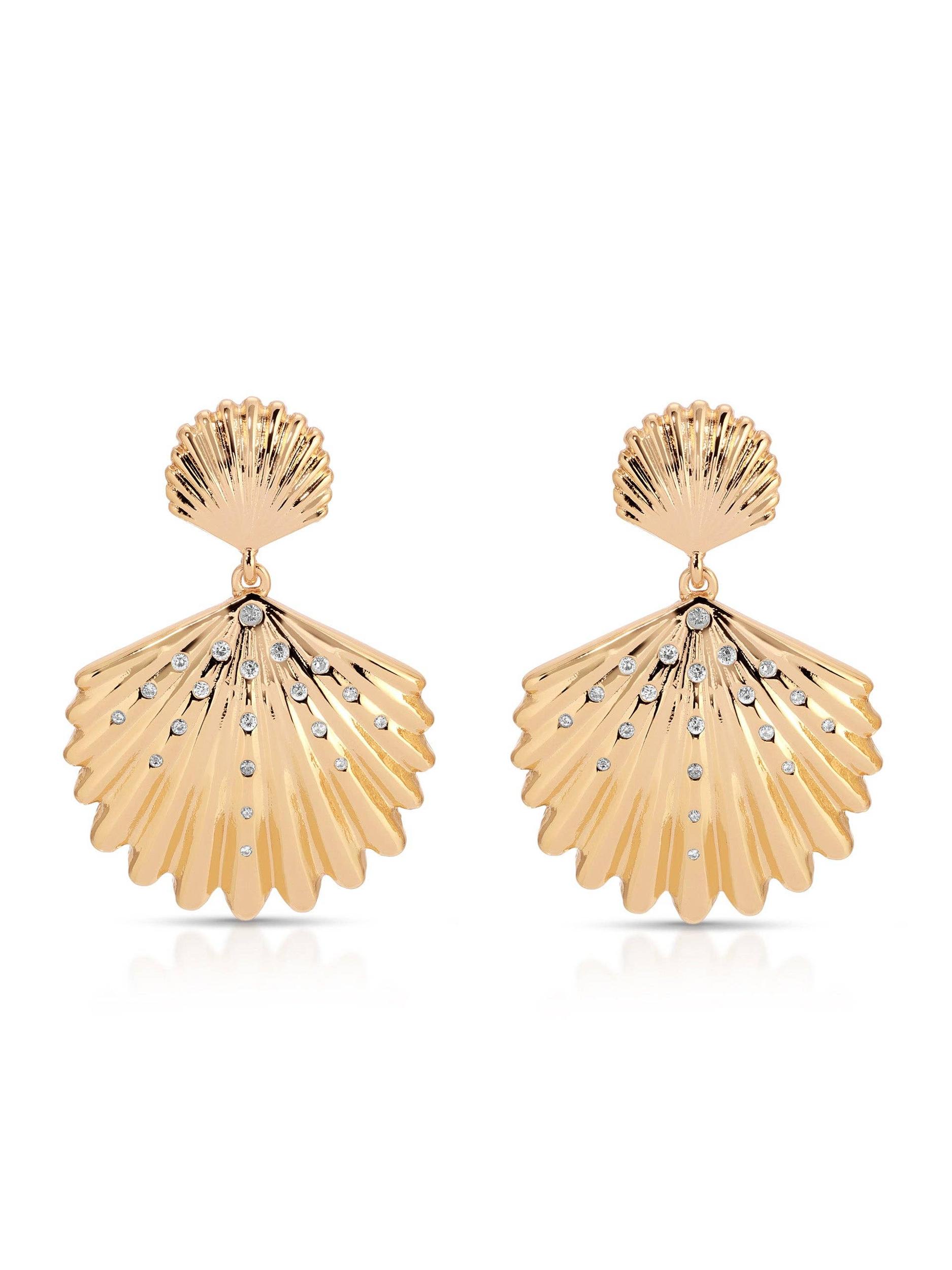 Sun-drenched Shell Earrings Product Image