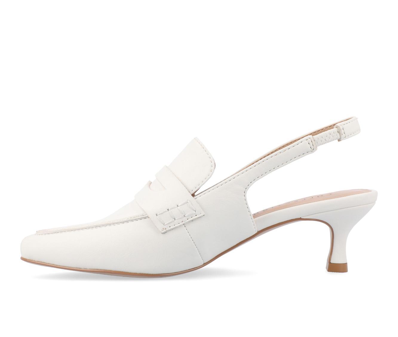 Women's Journee Collection Amory Slingback Loafer Pumps Product Image