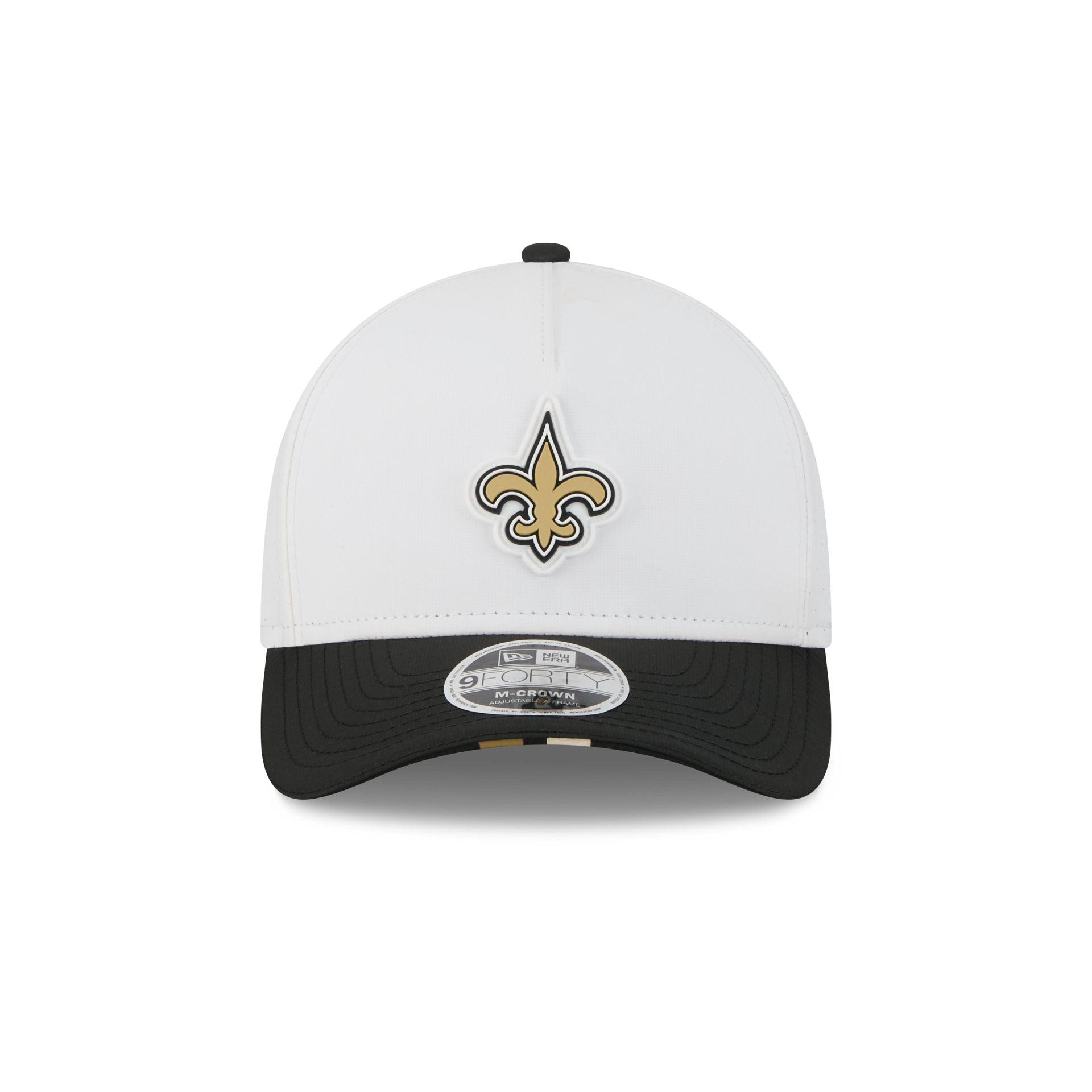 New Orleans Saints 2025 Training 9FORTY M-Crown A-Frame Snapback Hat Male Product Image