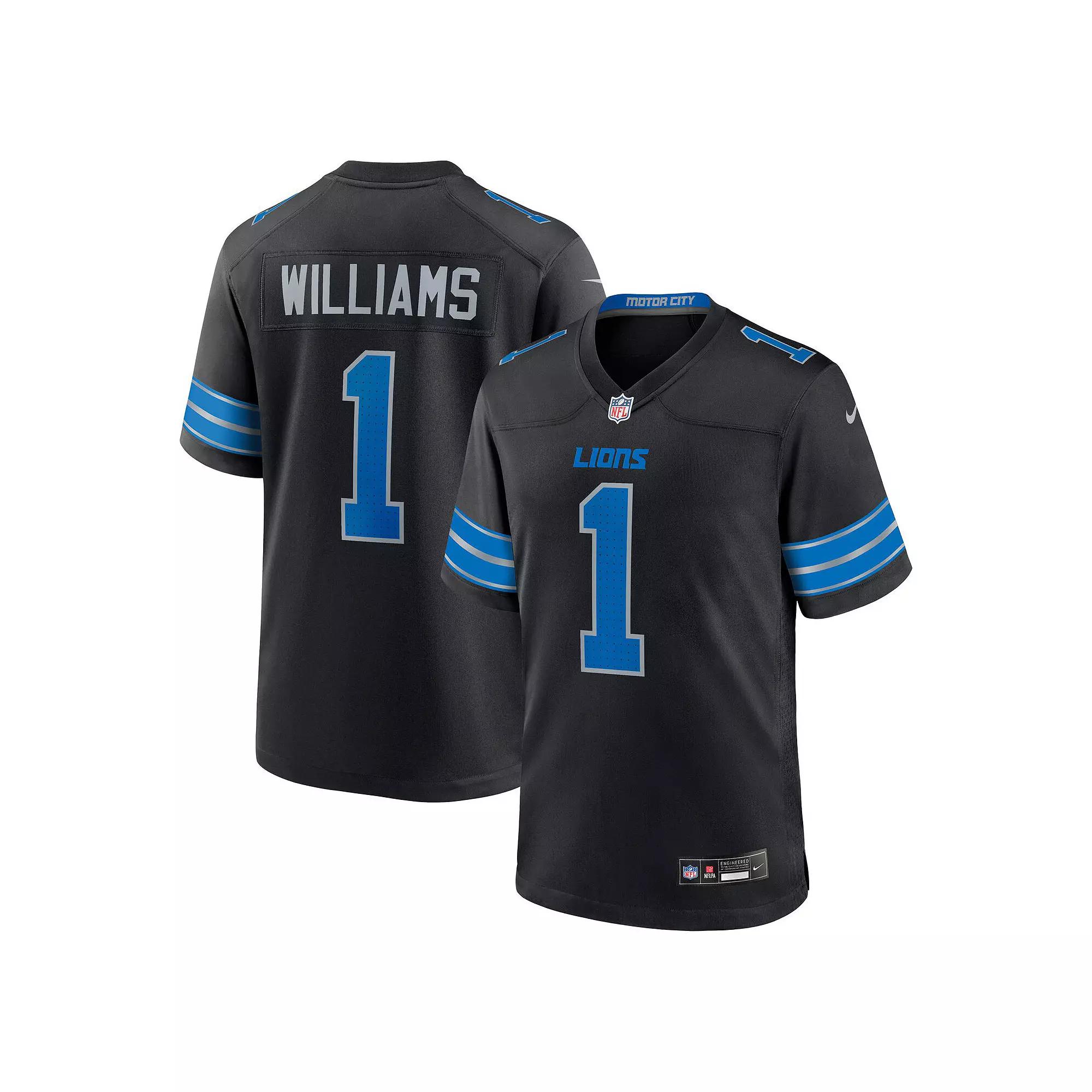 Jameson Williams Detroit Lions Nike Mens NFL Game Jersey | 67NM0B9M9JF-DEH Product Image