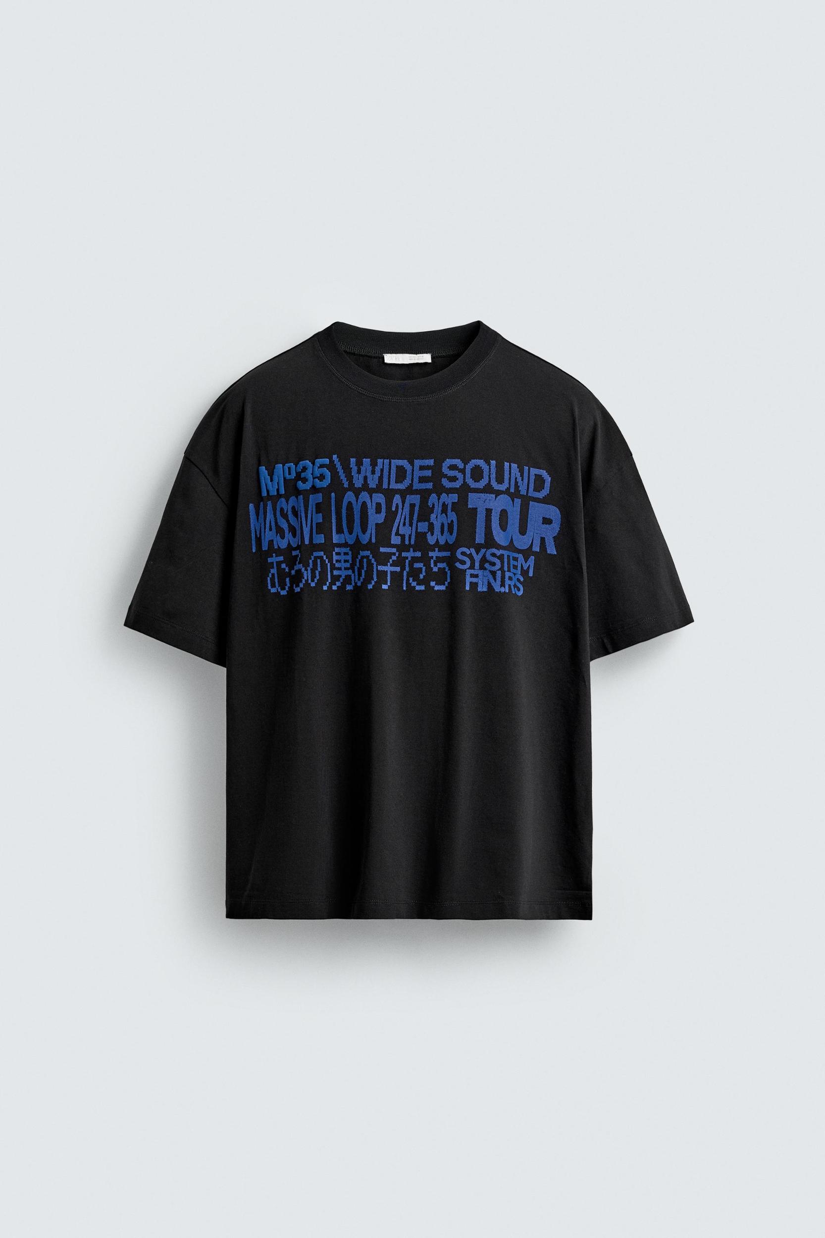 GRAPHIC TEXT T-SHIRT Product Image