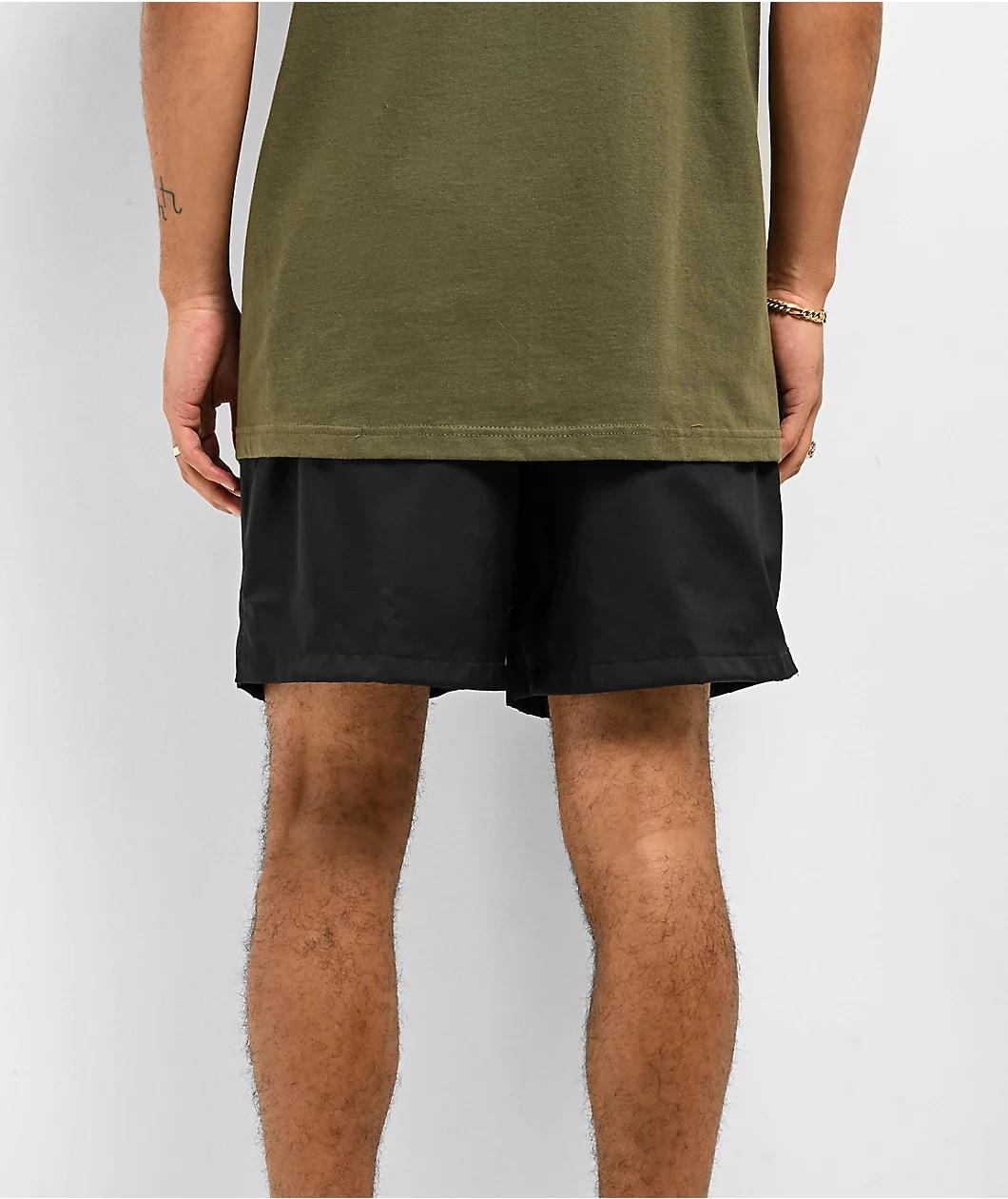 Nike Club Black Woven Flow Shorts Product Image