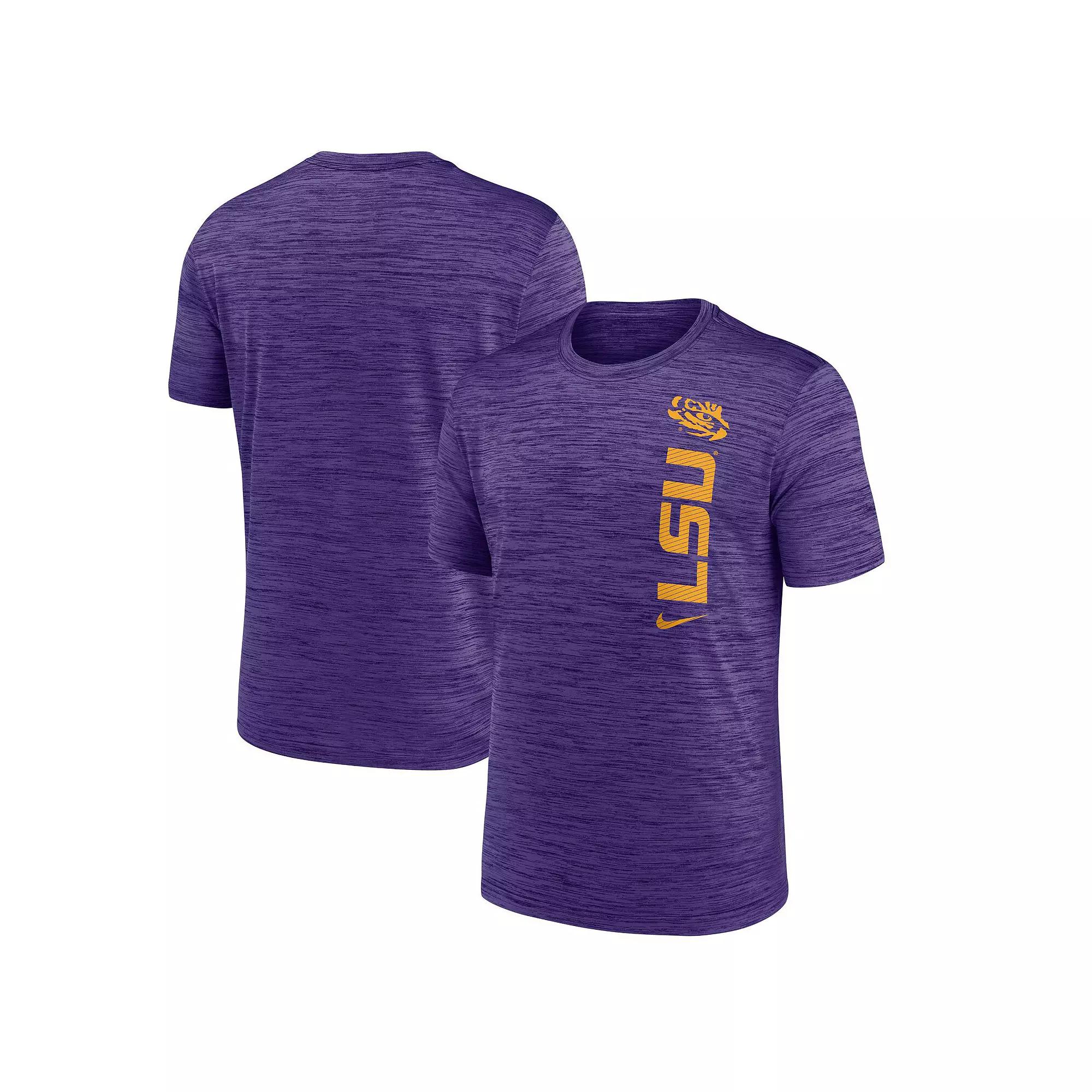 Men's Nike Purple LSU Tigers 2024 Sideline Velocity Performance T-Shirt,  Product Image