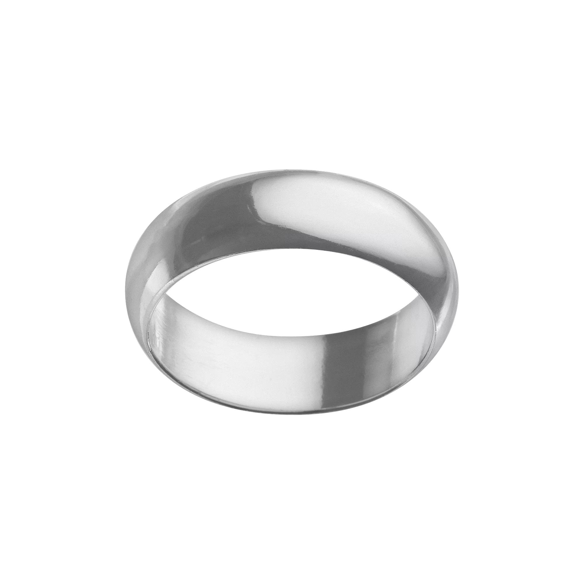 Sterling Silver 7-mm Polished Wedding Band - Men, Men's, Size: 11 Product Image