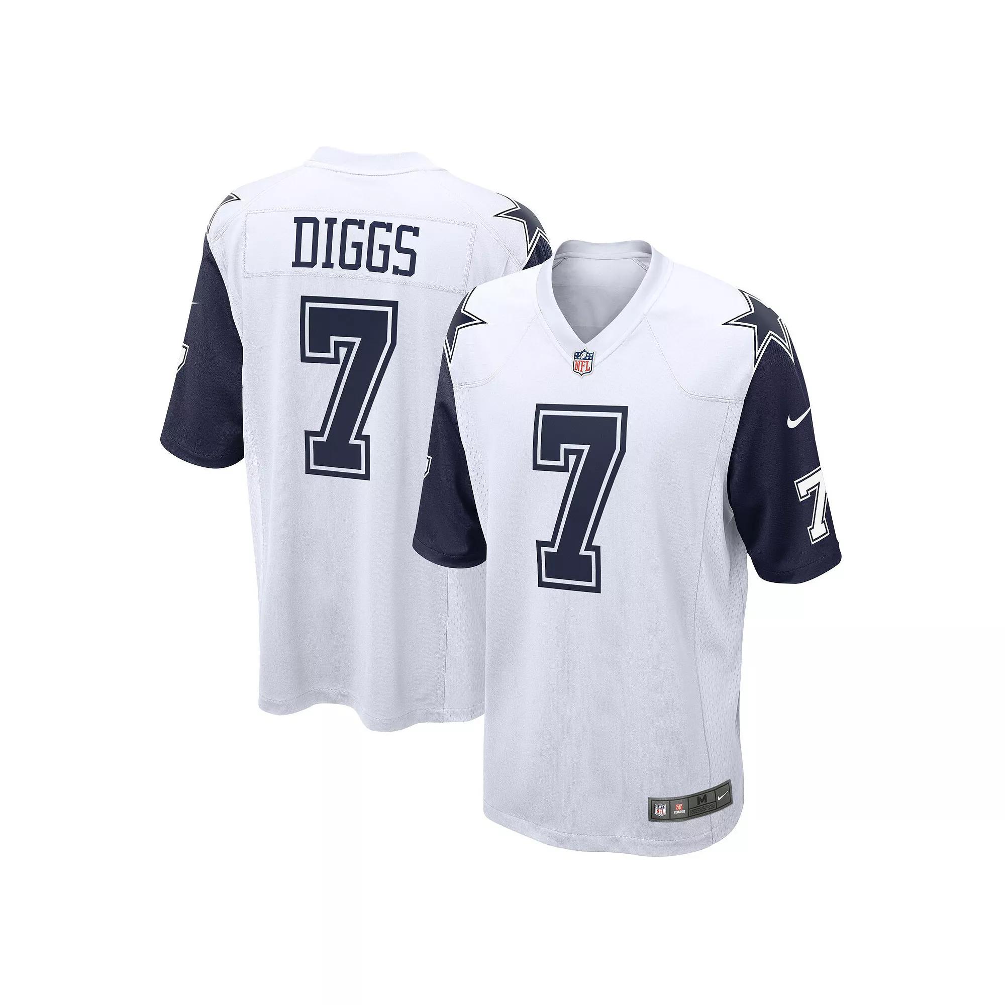 Men's Nike Trevon Diggs White Dallas Cowboys Alternate Game Jersey, Size: 3XL Product Image