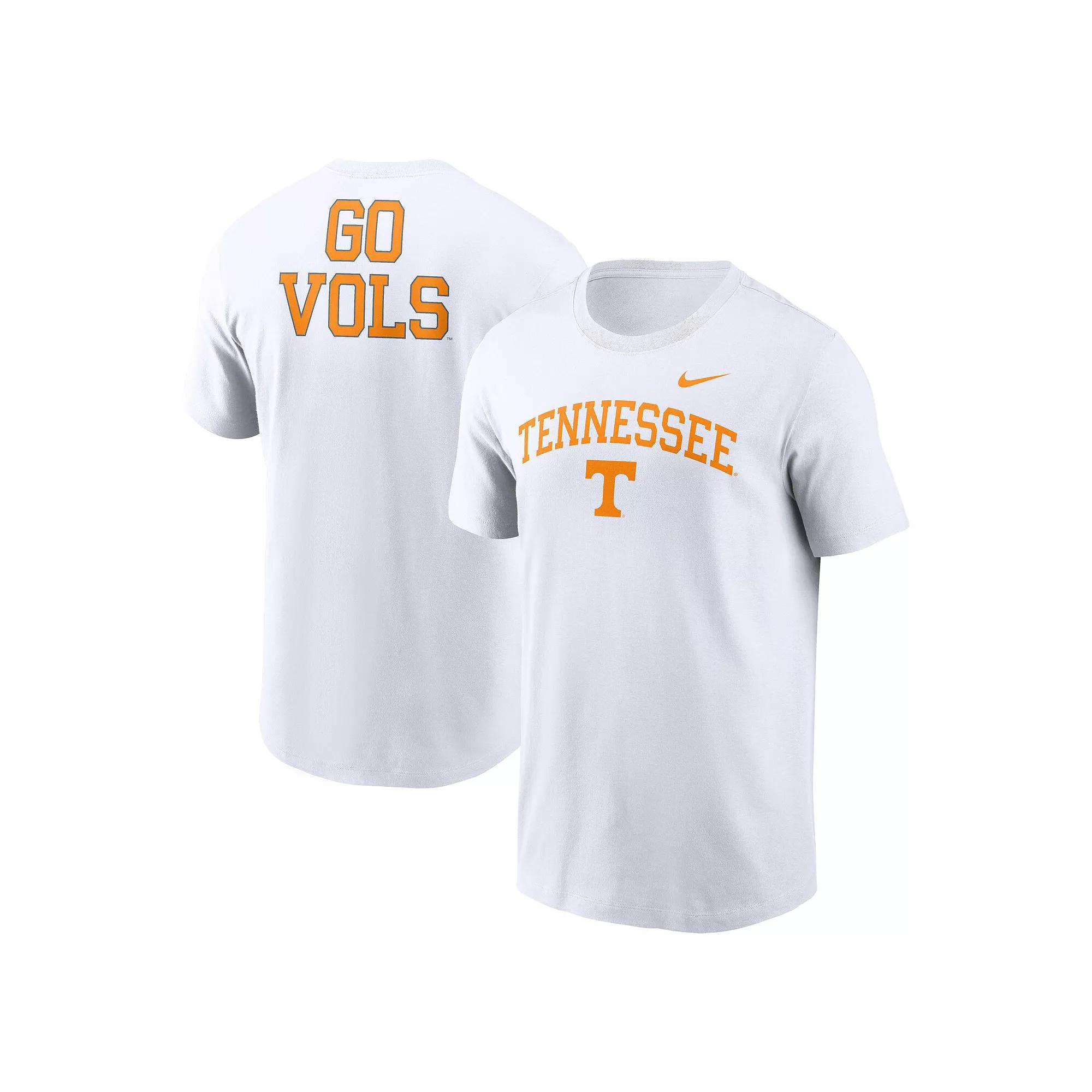 Men's Nike White Tennessee Volunteers Blitz 2-Hit T-Shirt,  Product Image