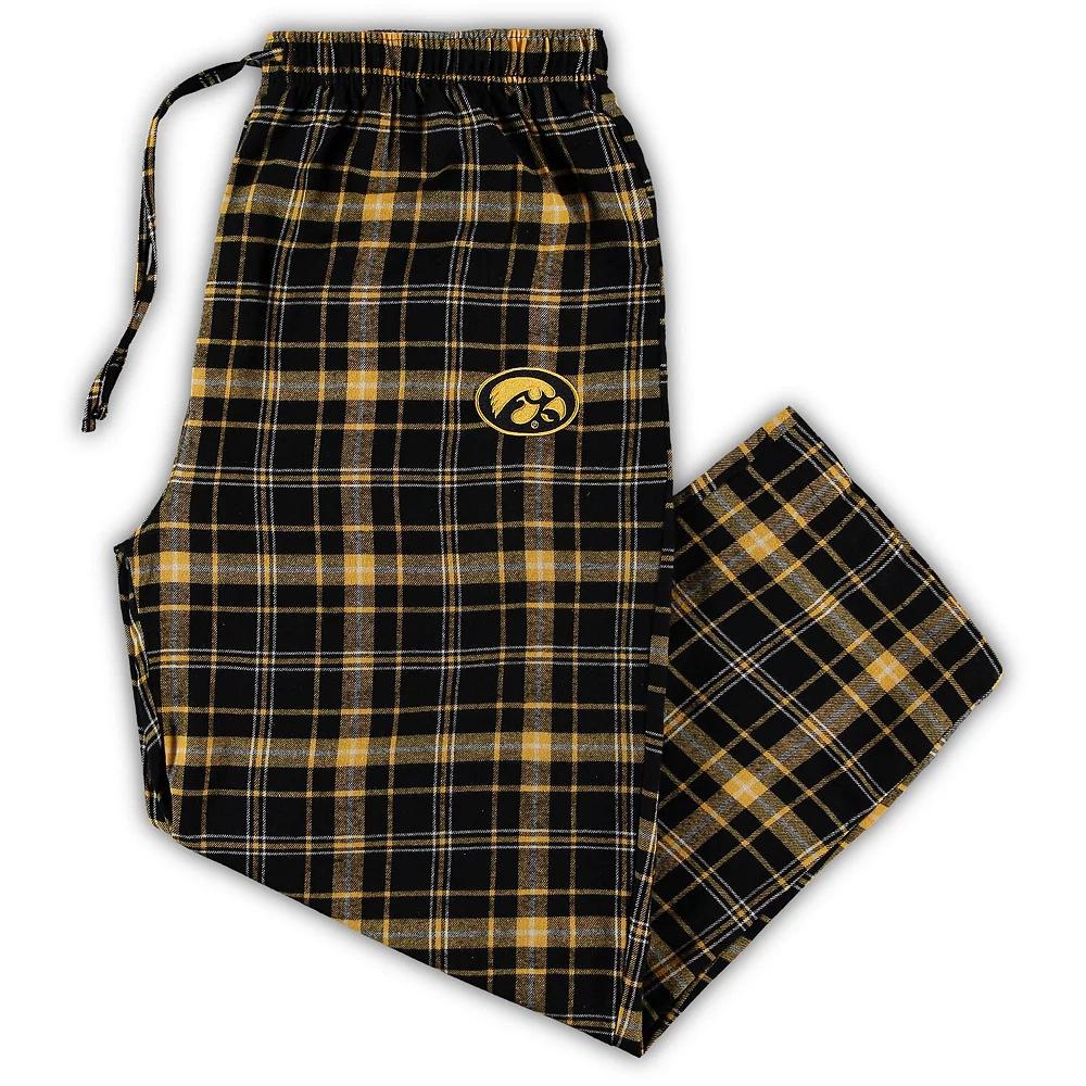 Men's Concepts Sport Black Iowa Hawkeyes Big & Tall Ultimate Pants, Size: 5XLT Product Image