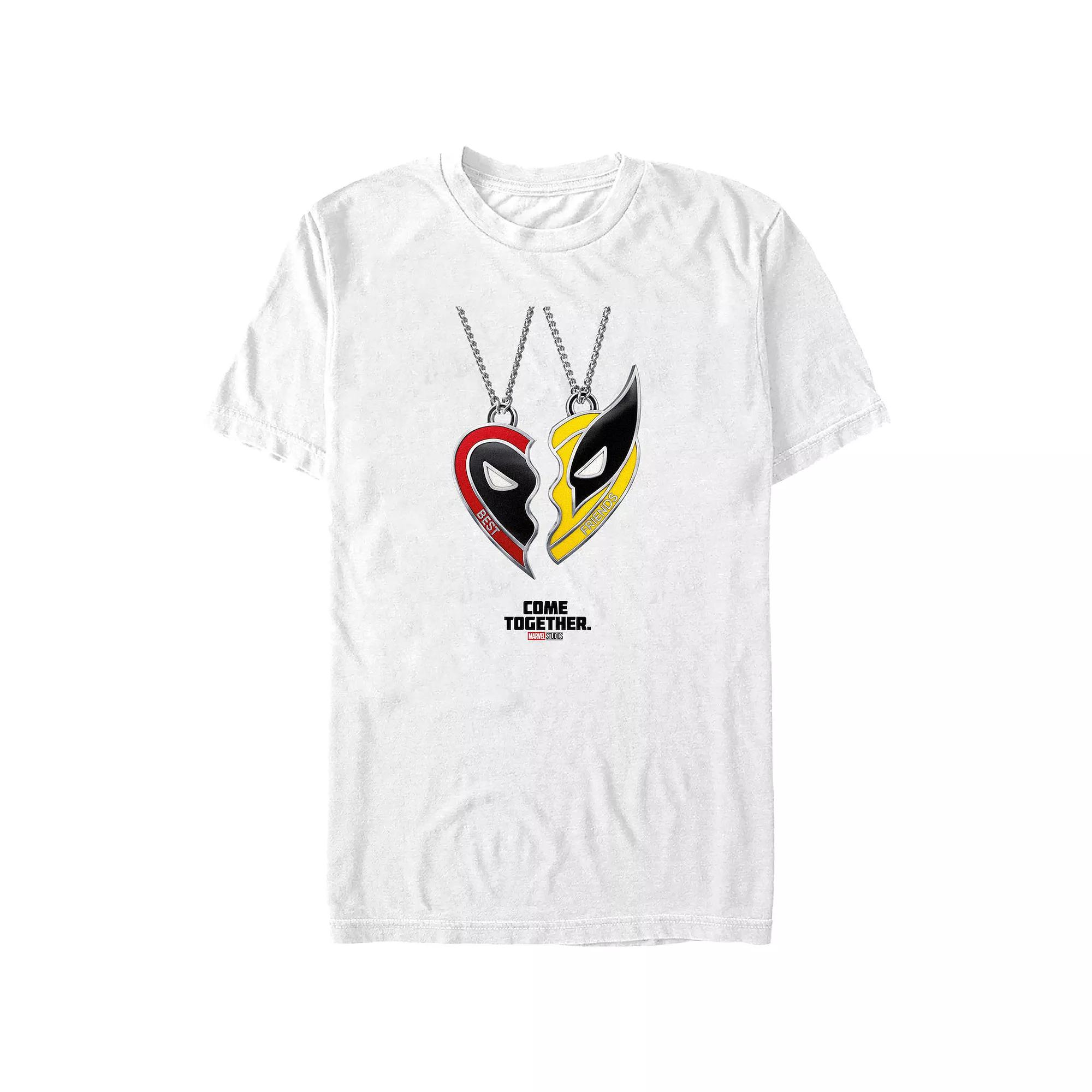 Big & Tall Marvel Deadpool & Wolverine Best Friends Charms Graphic Tee, Men's,  Product Image