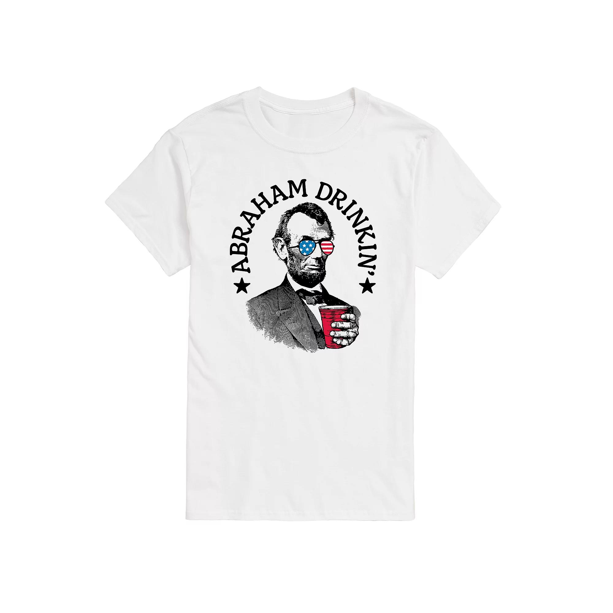 Men's Abraham Drinkin Graphic Tee,  Product Image