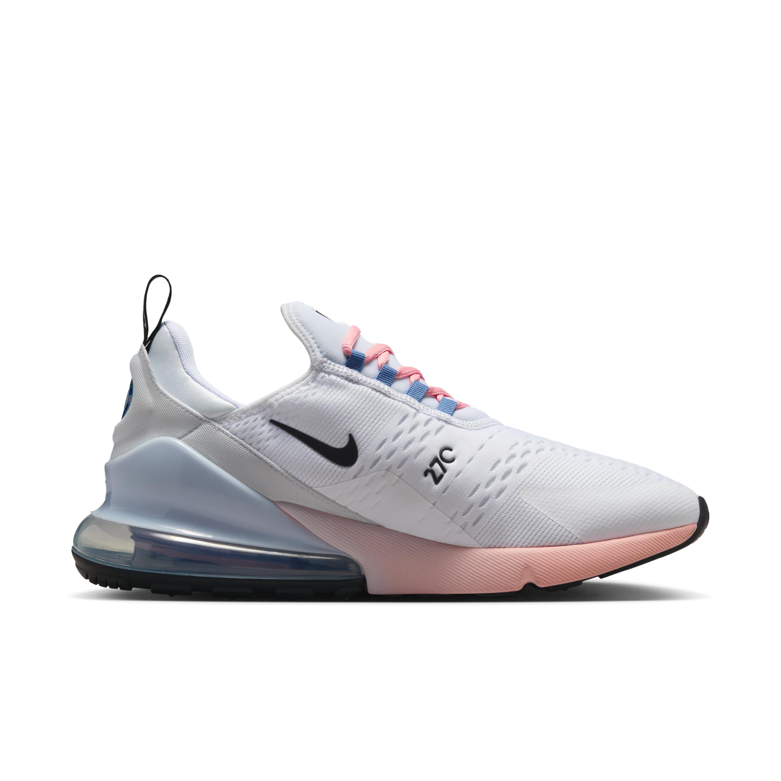 Washington Nationals Nike Mens Air Max 270 Shoes | HQ8002-100 Product Image