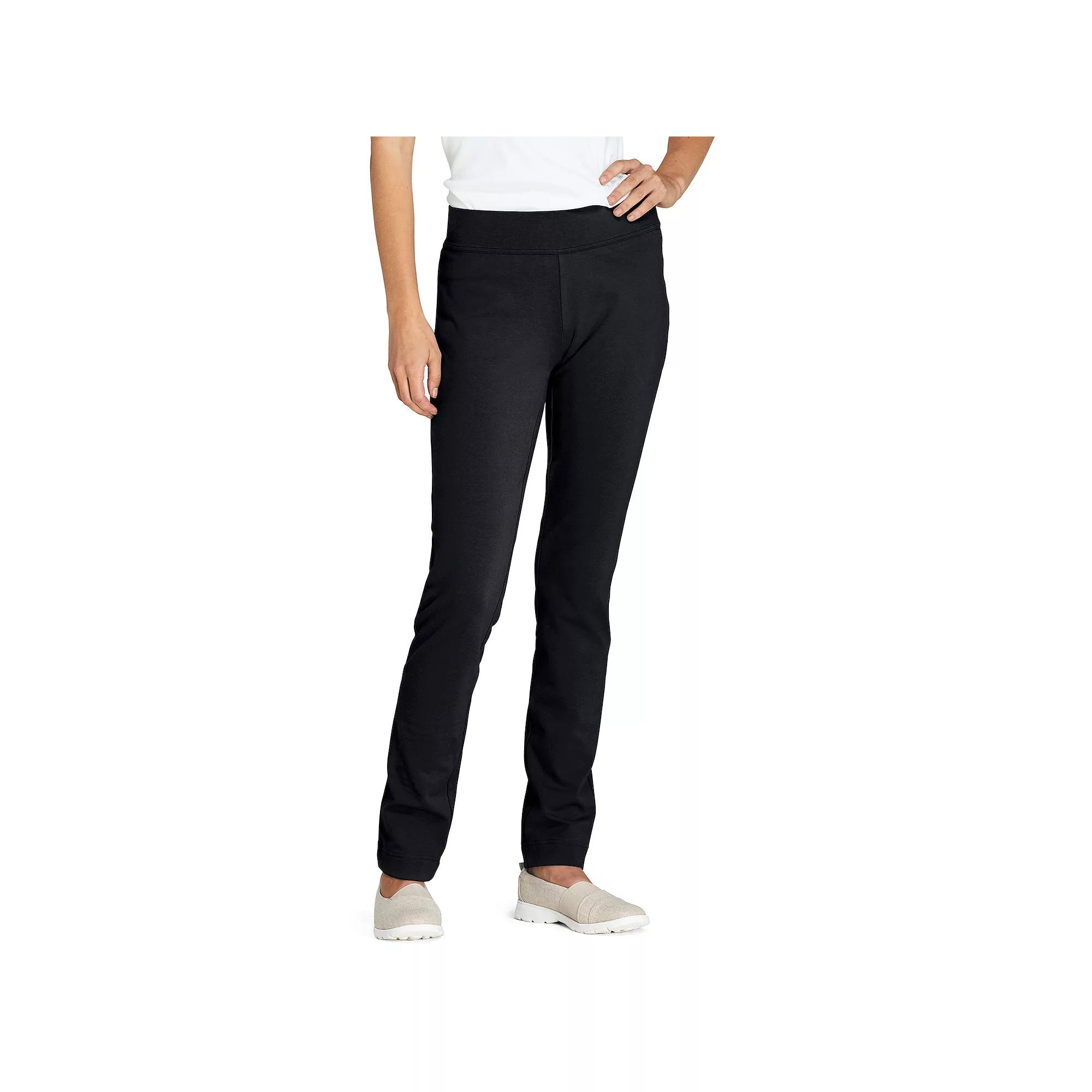 Petite Lands' End Starfish Slim Cut Pull-On Pants, Women's,  Product Image