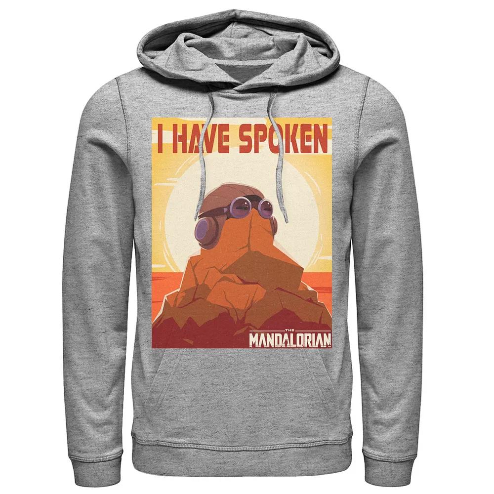 Men's Star Wars The Mandalorian I Have Spoken Poster Hoodie,  Product Image