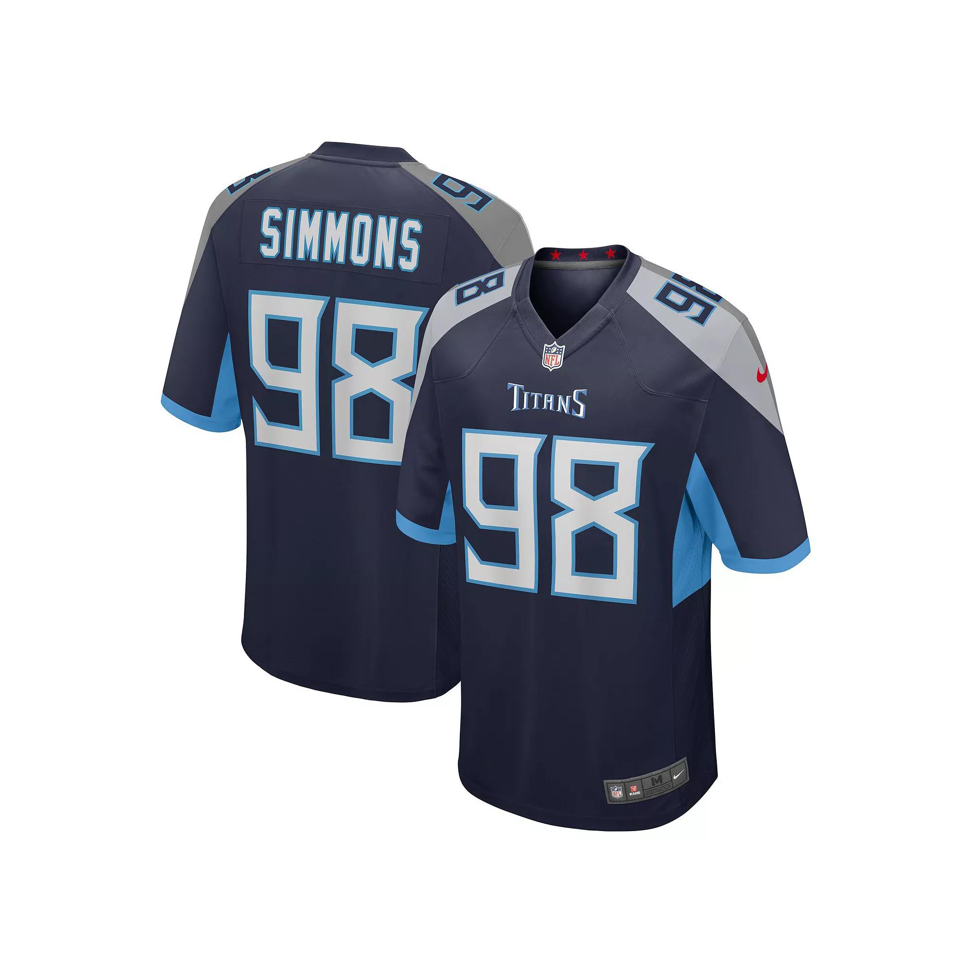 Tony Pollard Tennessee Titans Nike Mens NFL Game Football Jersey | 67NMTTGH8FF-QZ2 Product Image